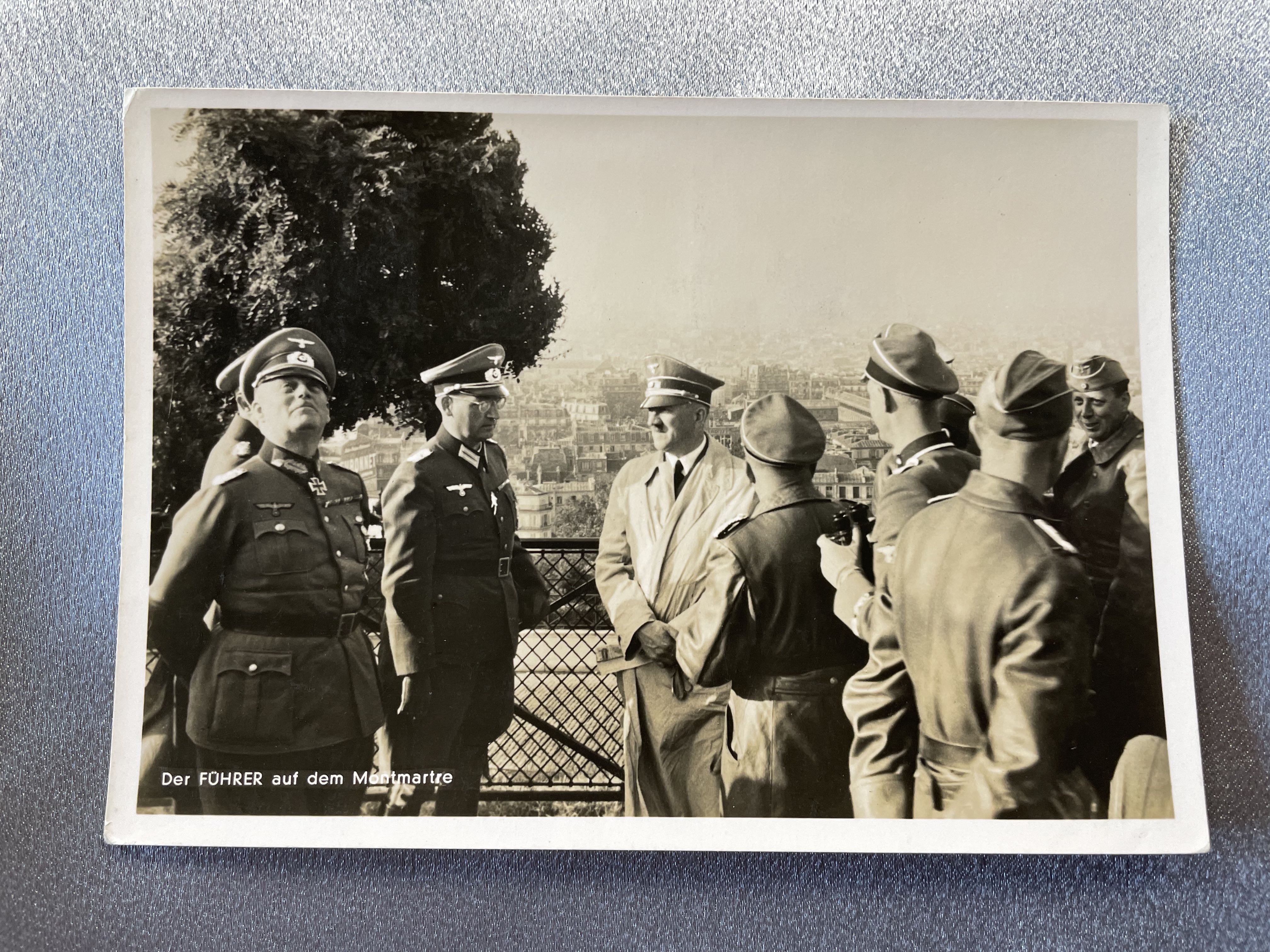 Der Führer auf dem Montmartre Postcard #15057 