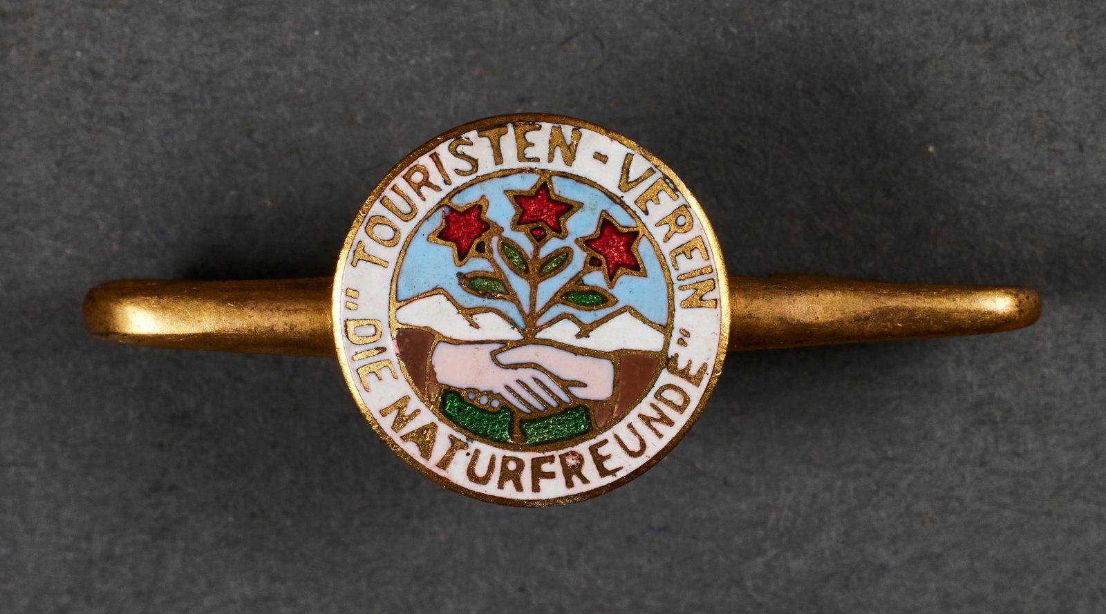 Touristenverein Die Naturfreunde Membership Brooch #22486 