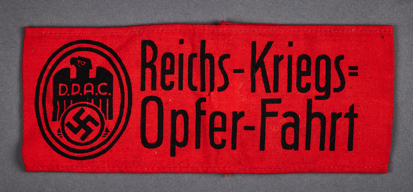 DDAC Reichs Kriegs Opfer Fahrt Armband #20367 