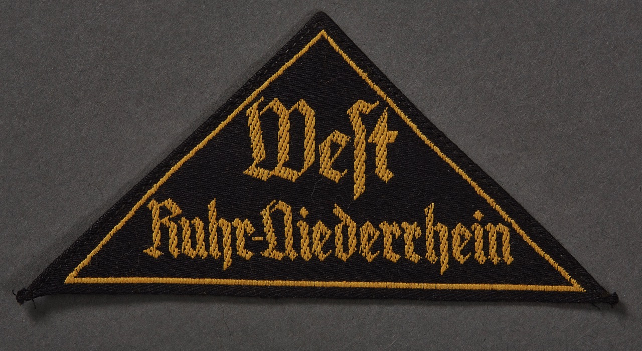 HJ West Ruhr-Niederrhein District Sleeve Triangle #16048 
