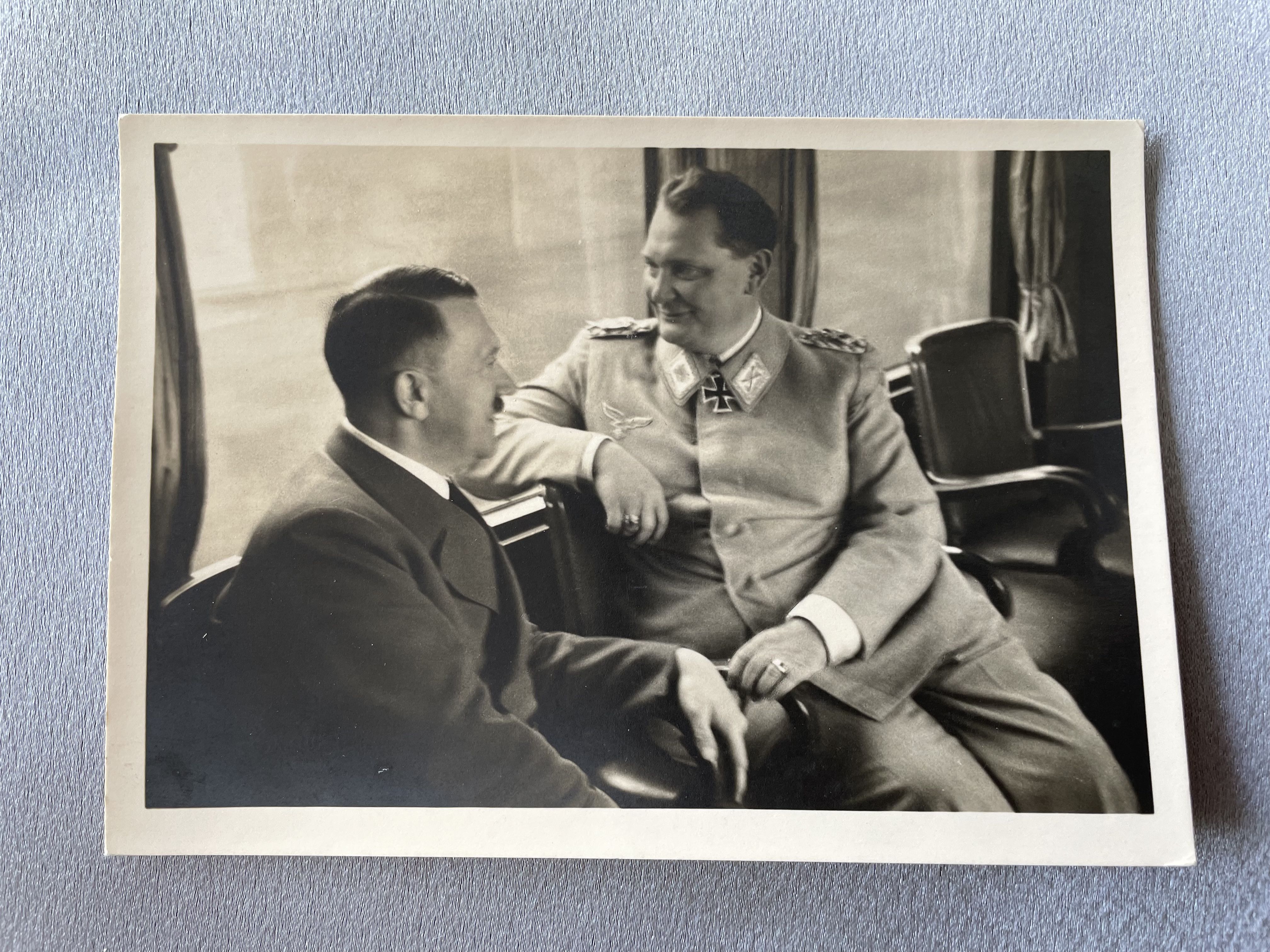 Hitler with Göring Postcard #14842 