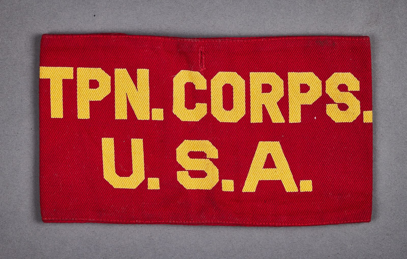 TPN. CORPS. U.S.A. Armband #20430 