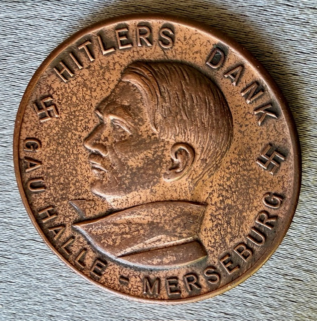Adolf Hitler Medallion #20465 