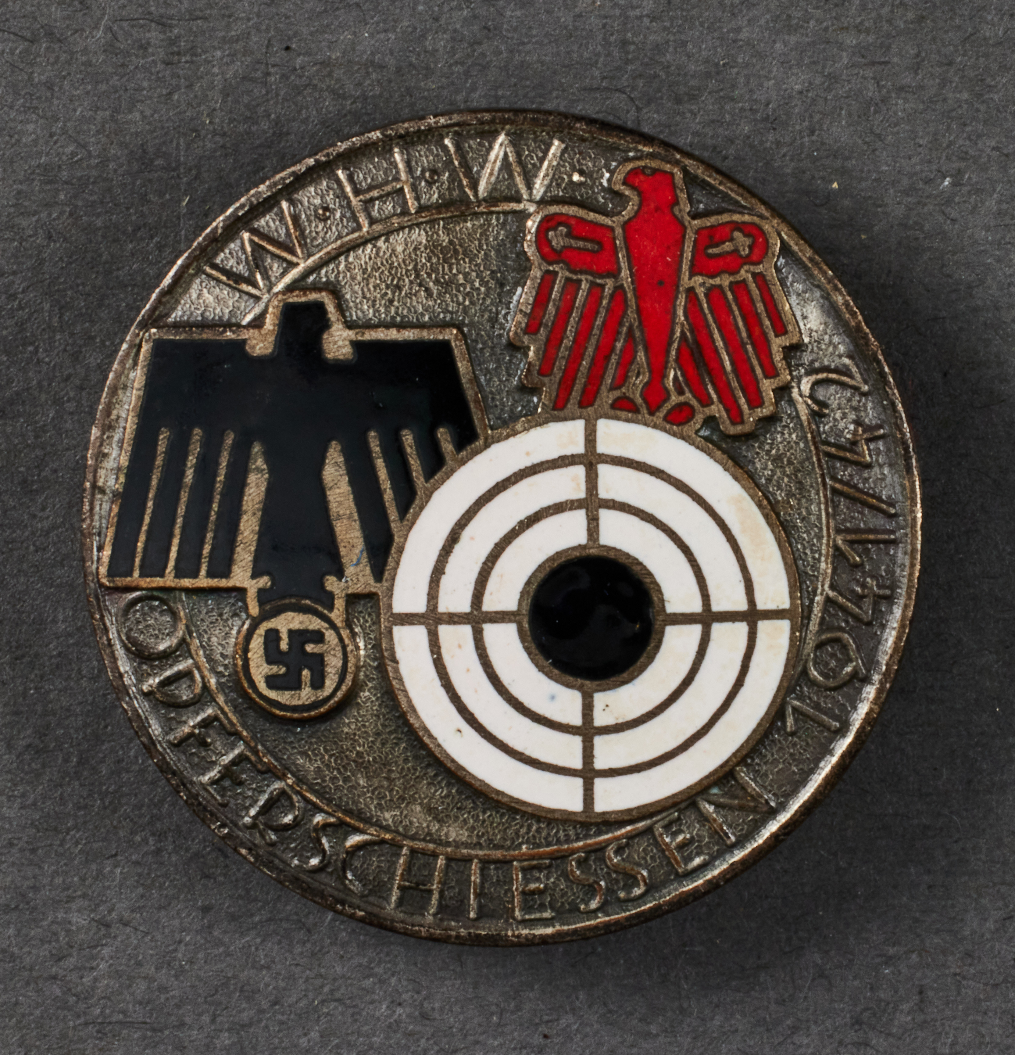 WHW Opfer Schiessen 1941/42 Tinnie #20579 