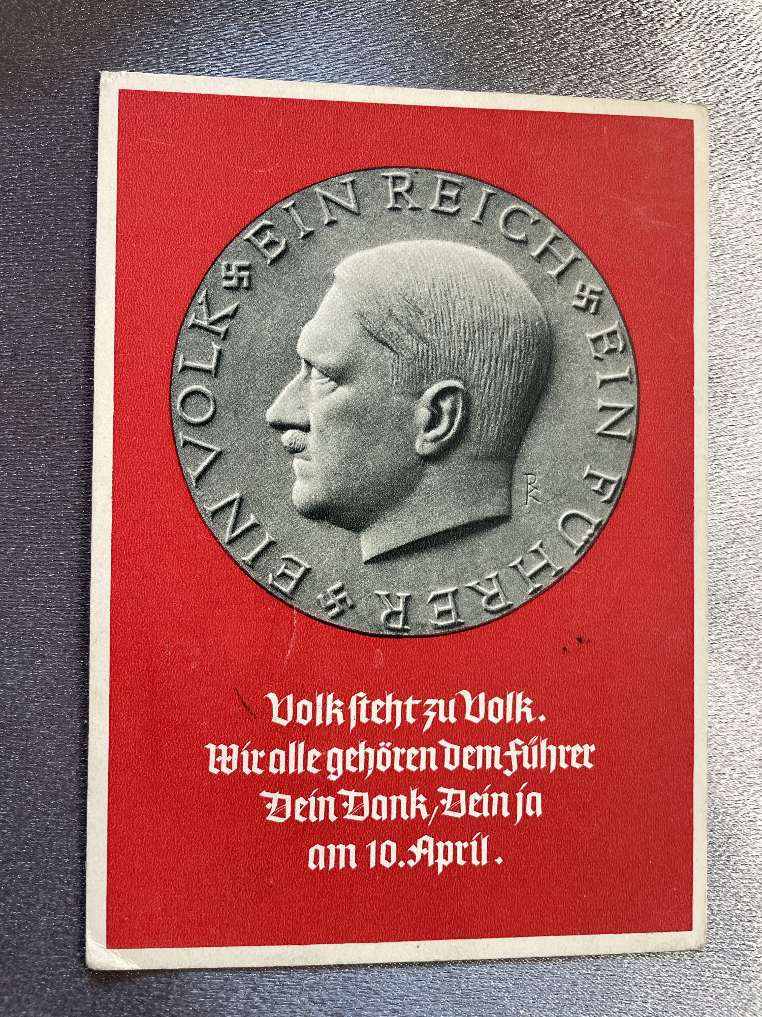Der Führer at Reichsparteitag Postcard #15201 