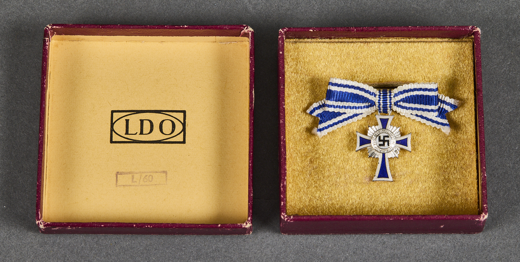 Miniature Silver Mothers Cross Brooch #21793 
