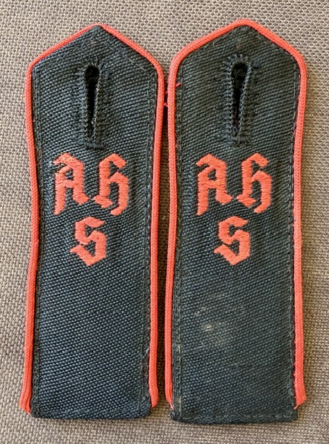 Adolf Hitler School Student Shoulder Boards #20729 