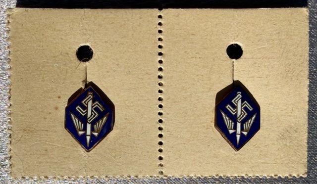 2 Stenographer’s Membership Badges #20206 