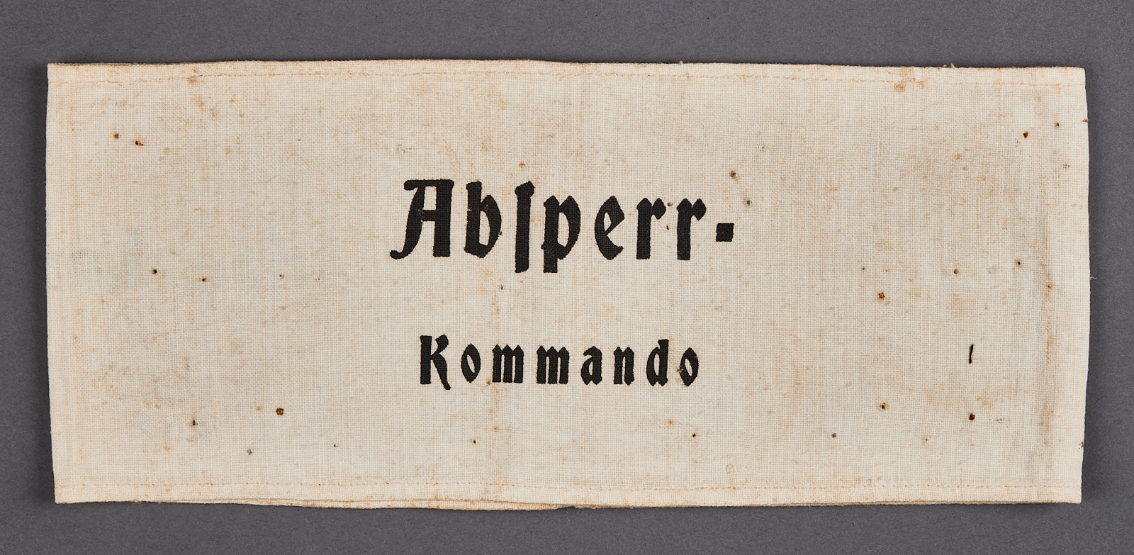 Absperr Kommando Armband #20284 