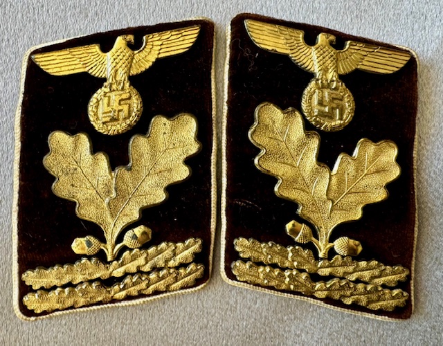 Kreisleitung Hauptbereichsleiter Collar Tabs #17834 