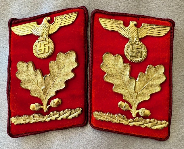 Gauleitung Oberbereichsleiter Collar Tabs #17661 