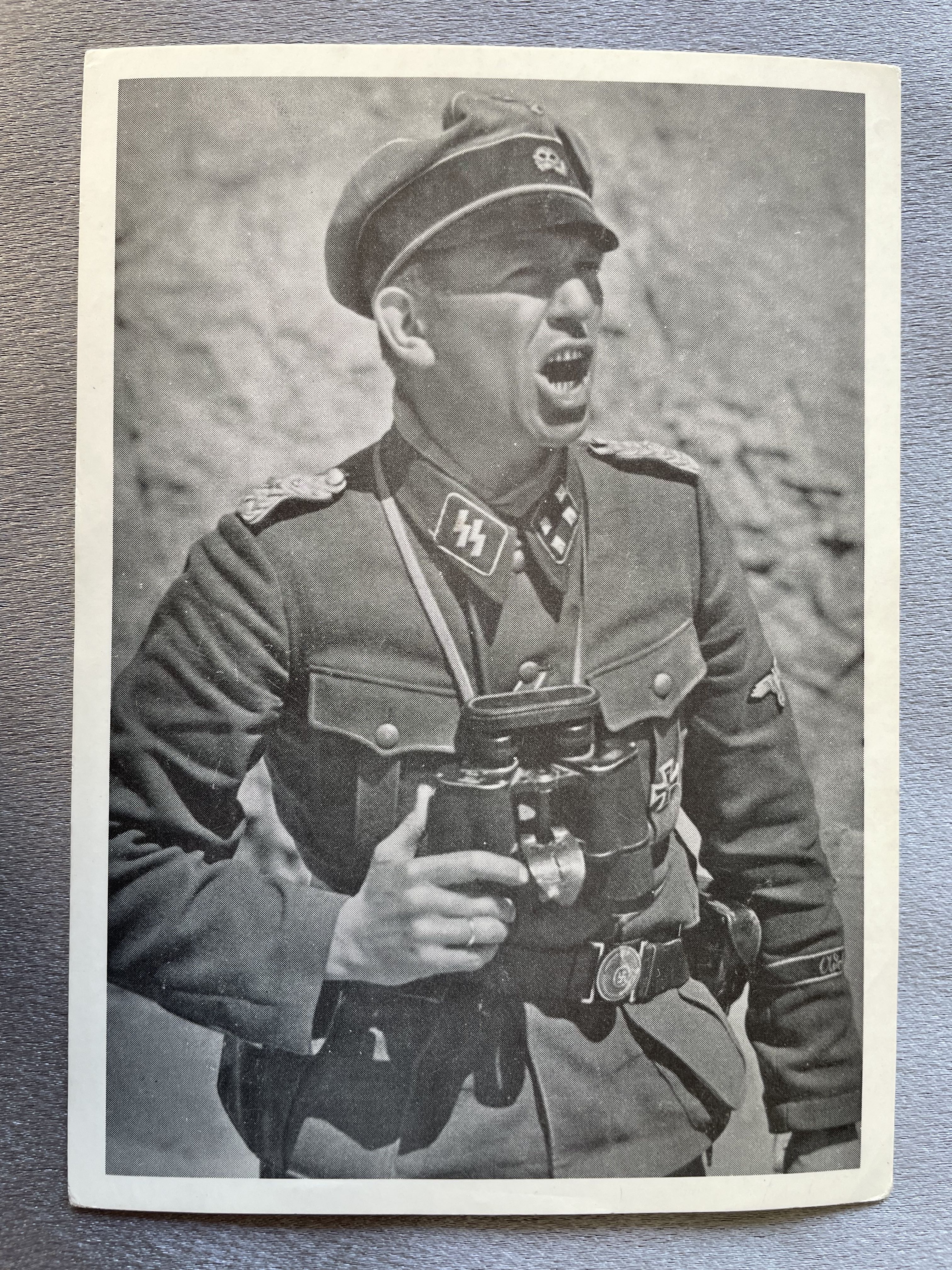 SS Sturmbannführer Meyer Postcard #14973 