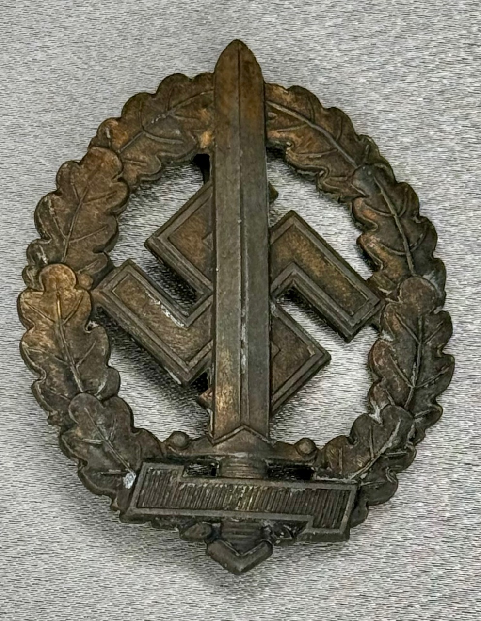Wounded SA War Veteran Badge #17465 