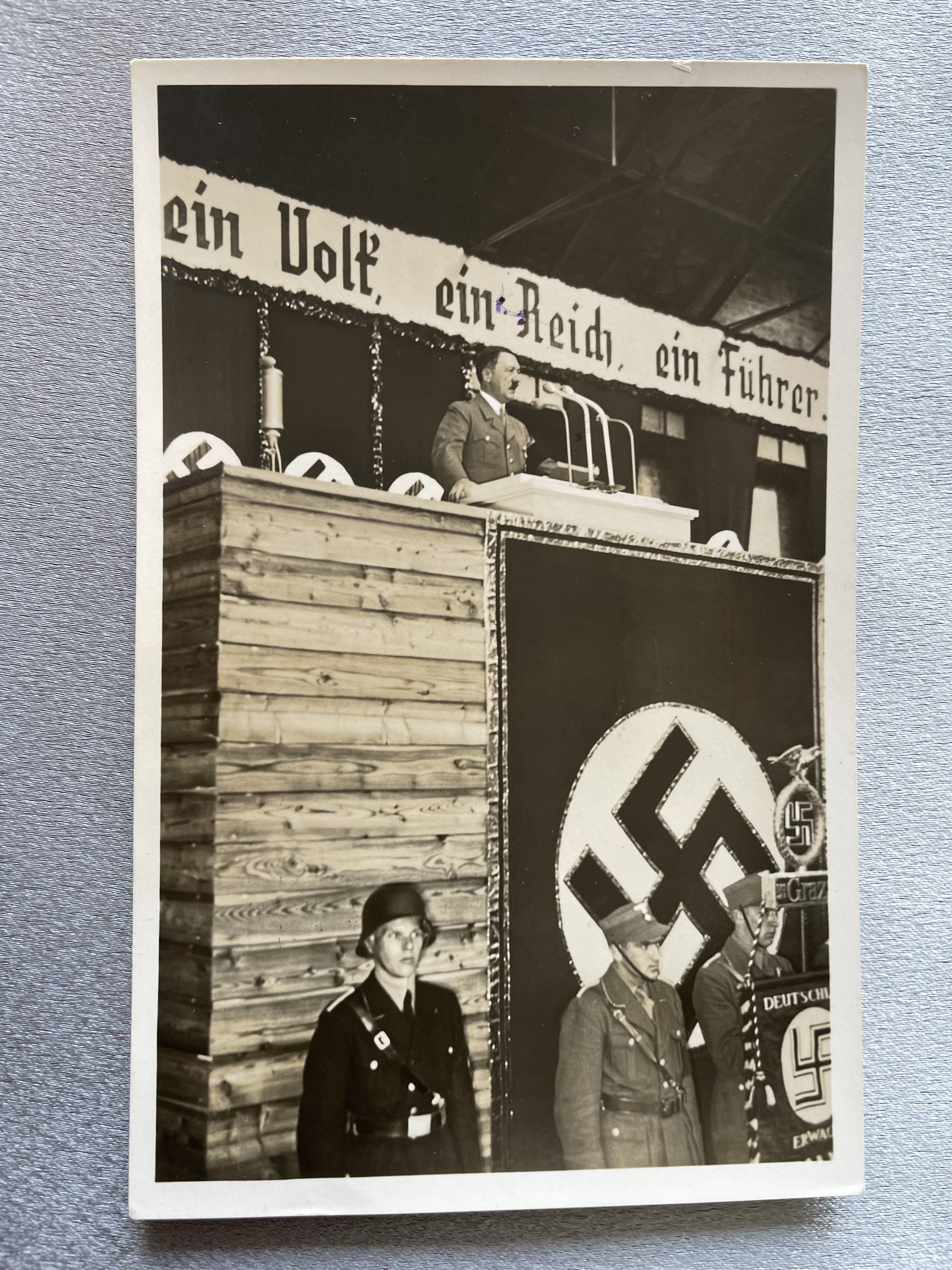 Ein Volk Ein Reich Ein Führer Postcard #14868 