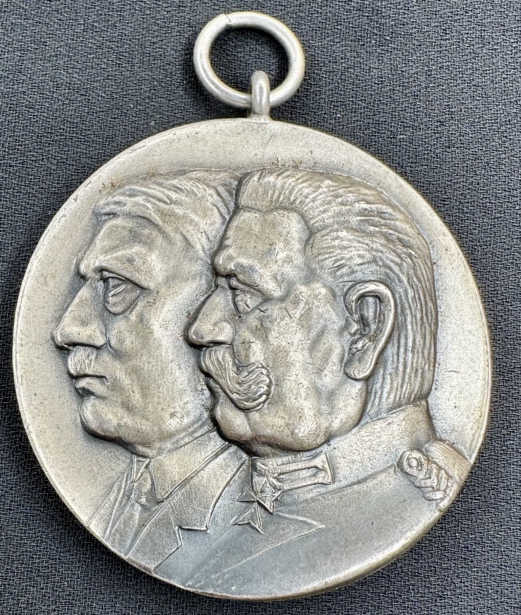 Hitler and Hindenburg Medallion #16818 