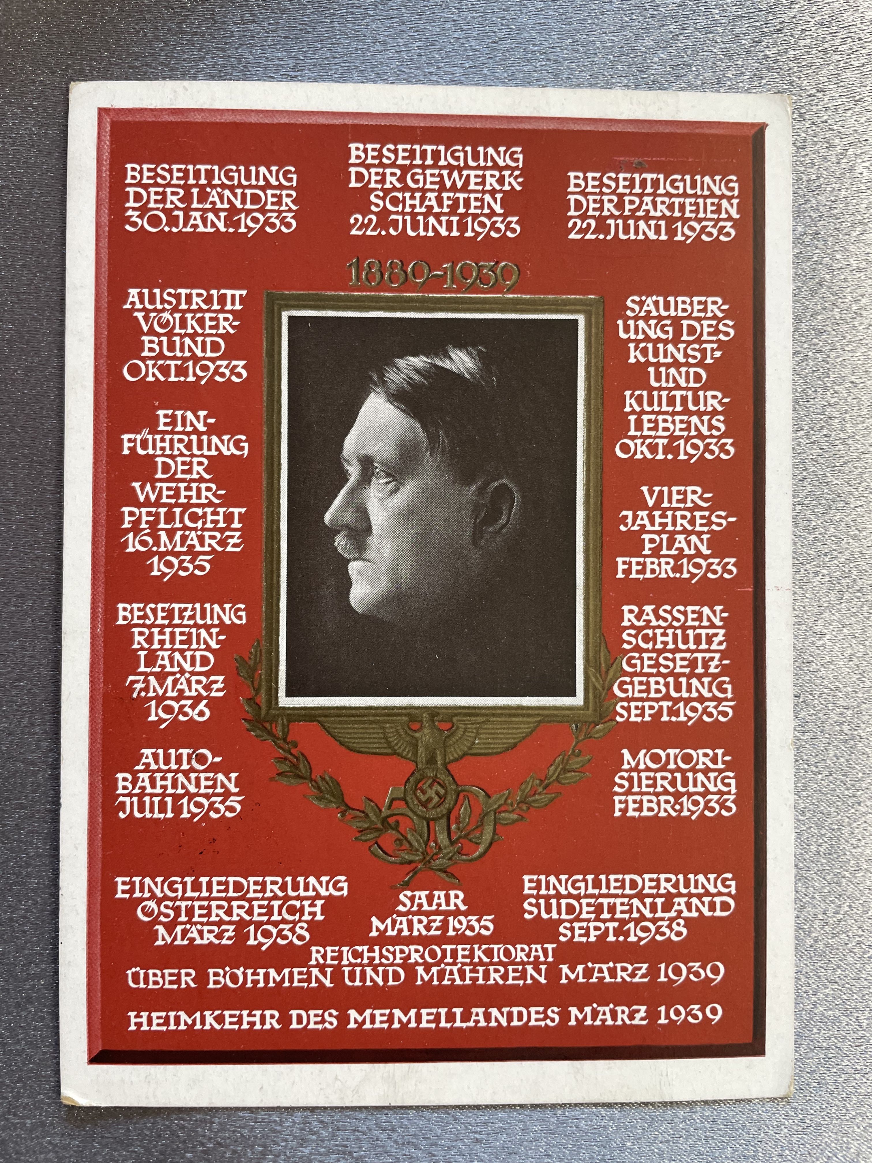 Adolf Hitler Postcard #15083 