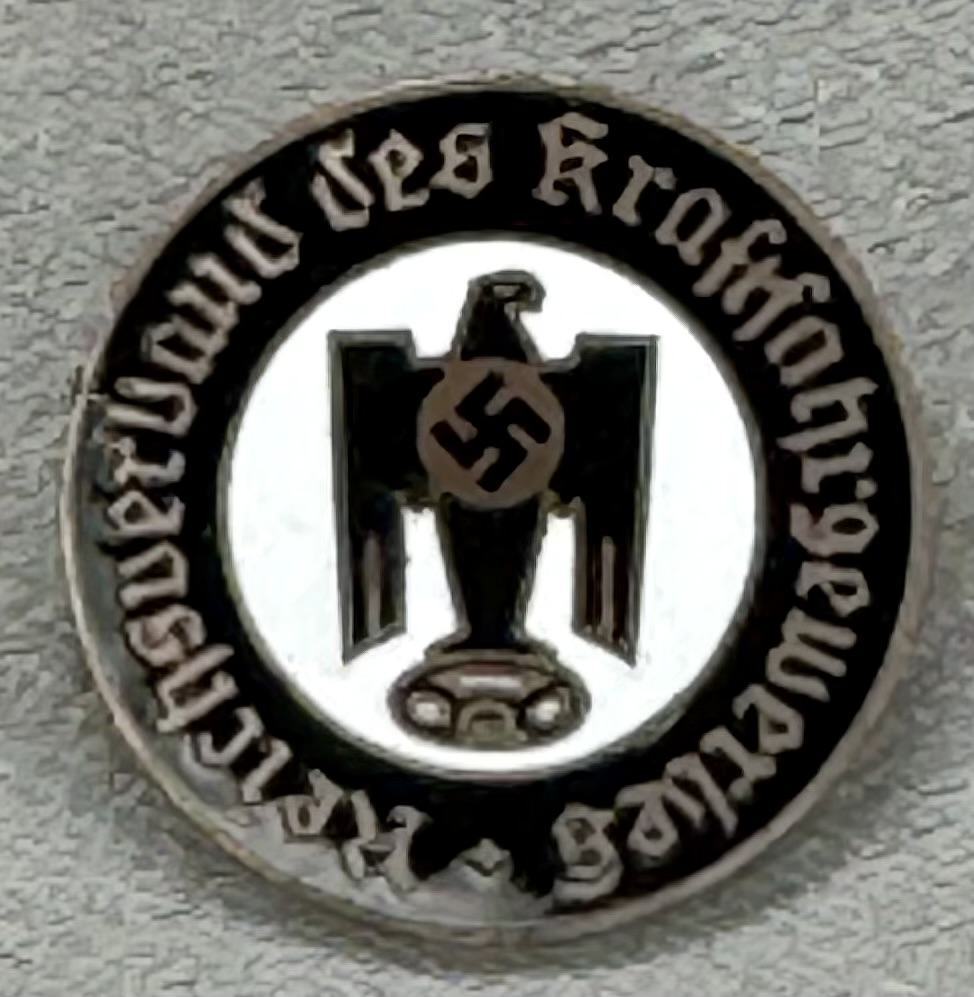 Reichsverband des Kraftfahrgewerbes Badge #17858 