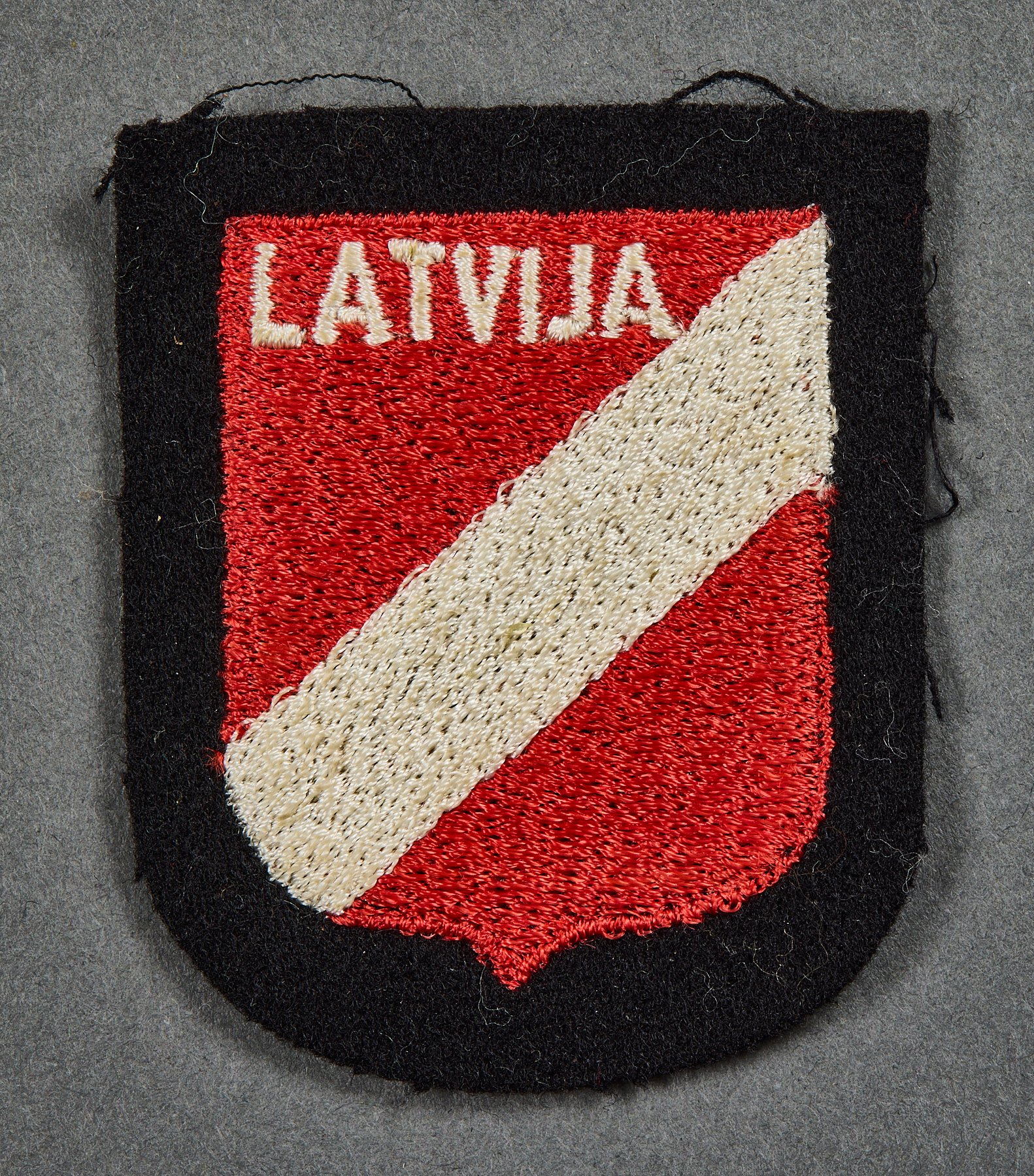 Latvian Waffen SS Foreign Volunteer Sleeve Insignia #22637 
