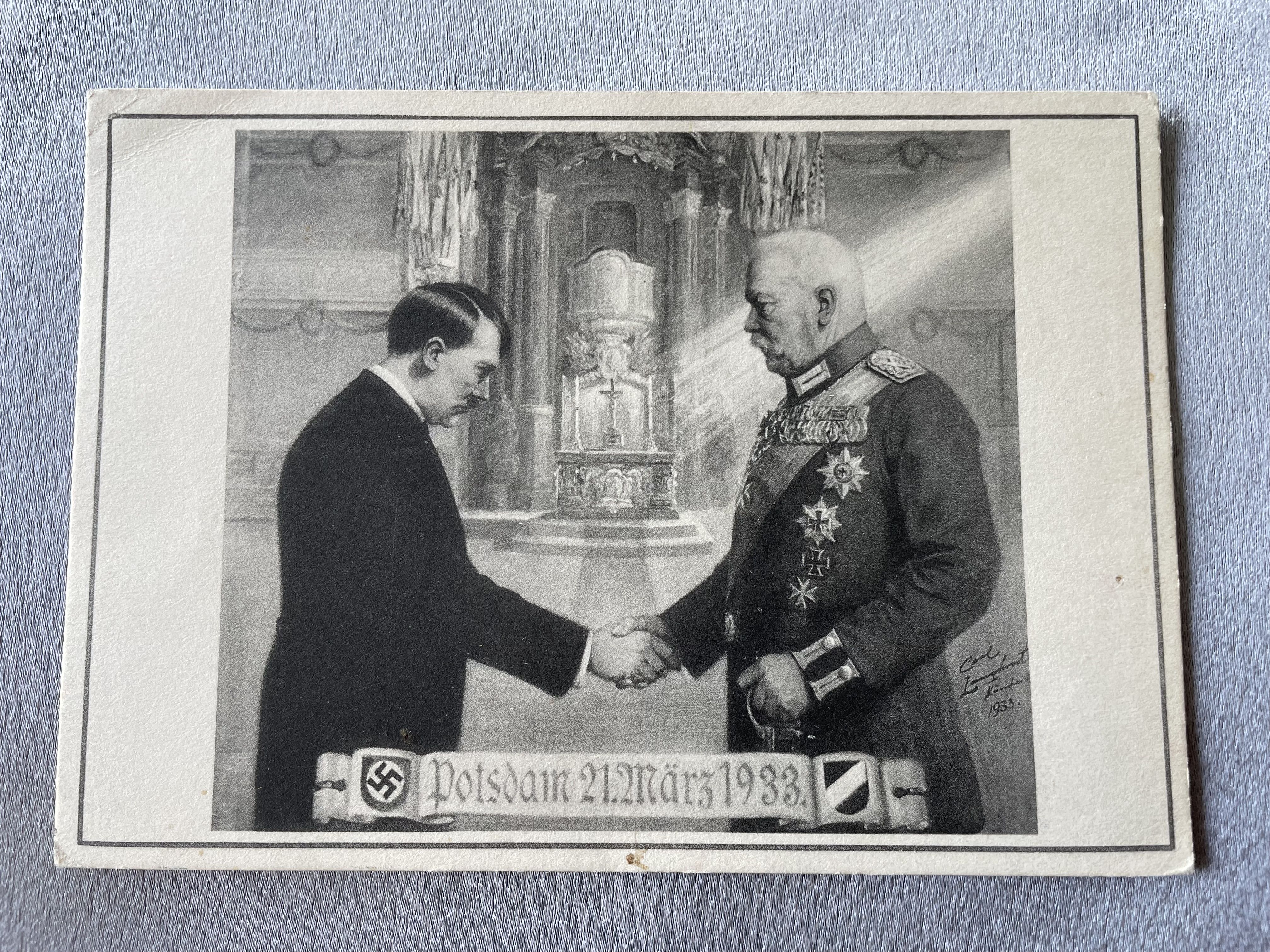 Potsdam 21. März 1933 Postcard #14845 