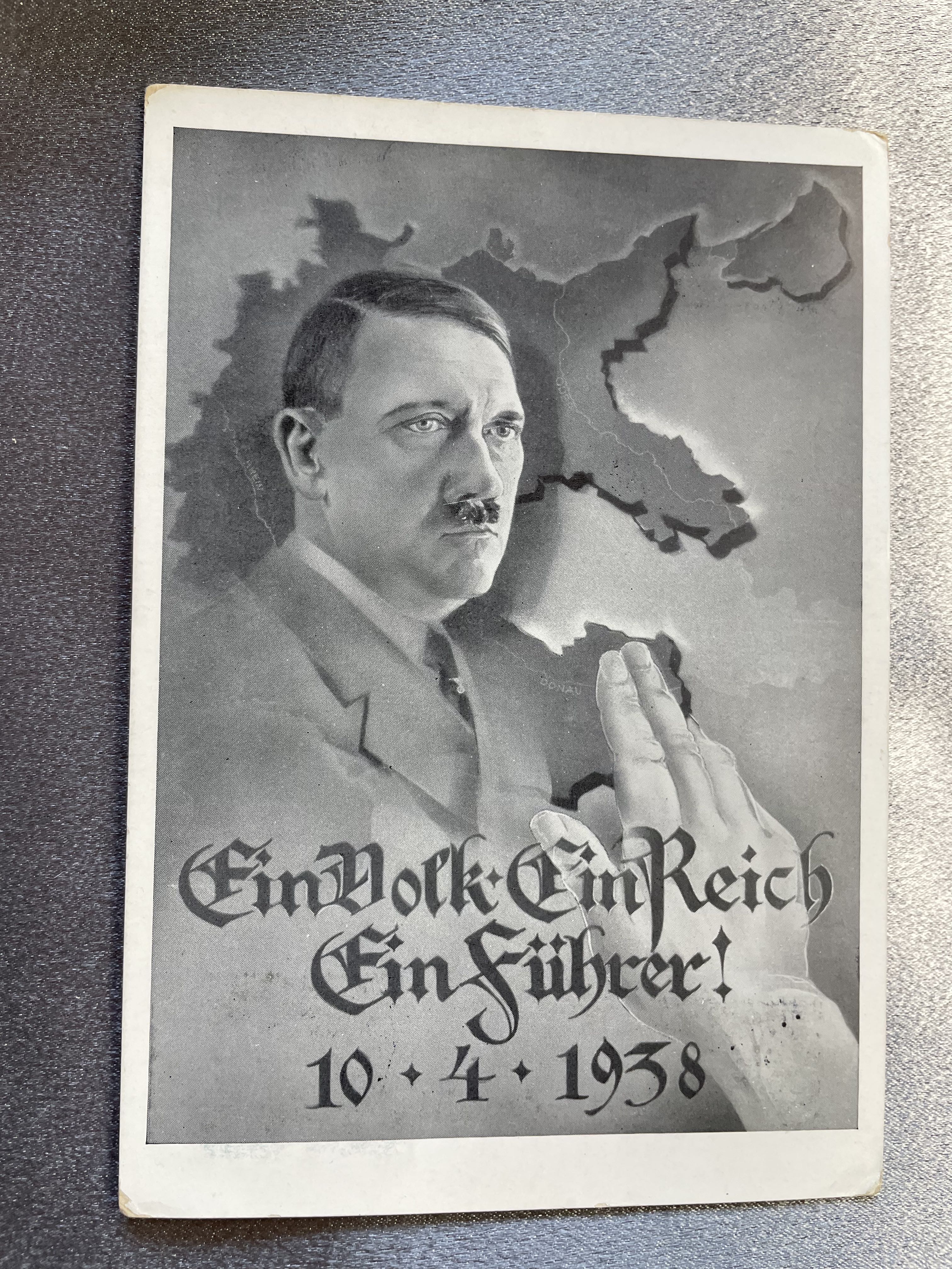 Ein Volk Ein Reich Ein Führer Postcard #15124 