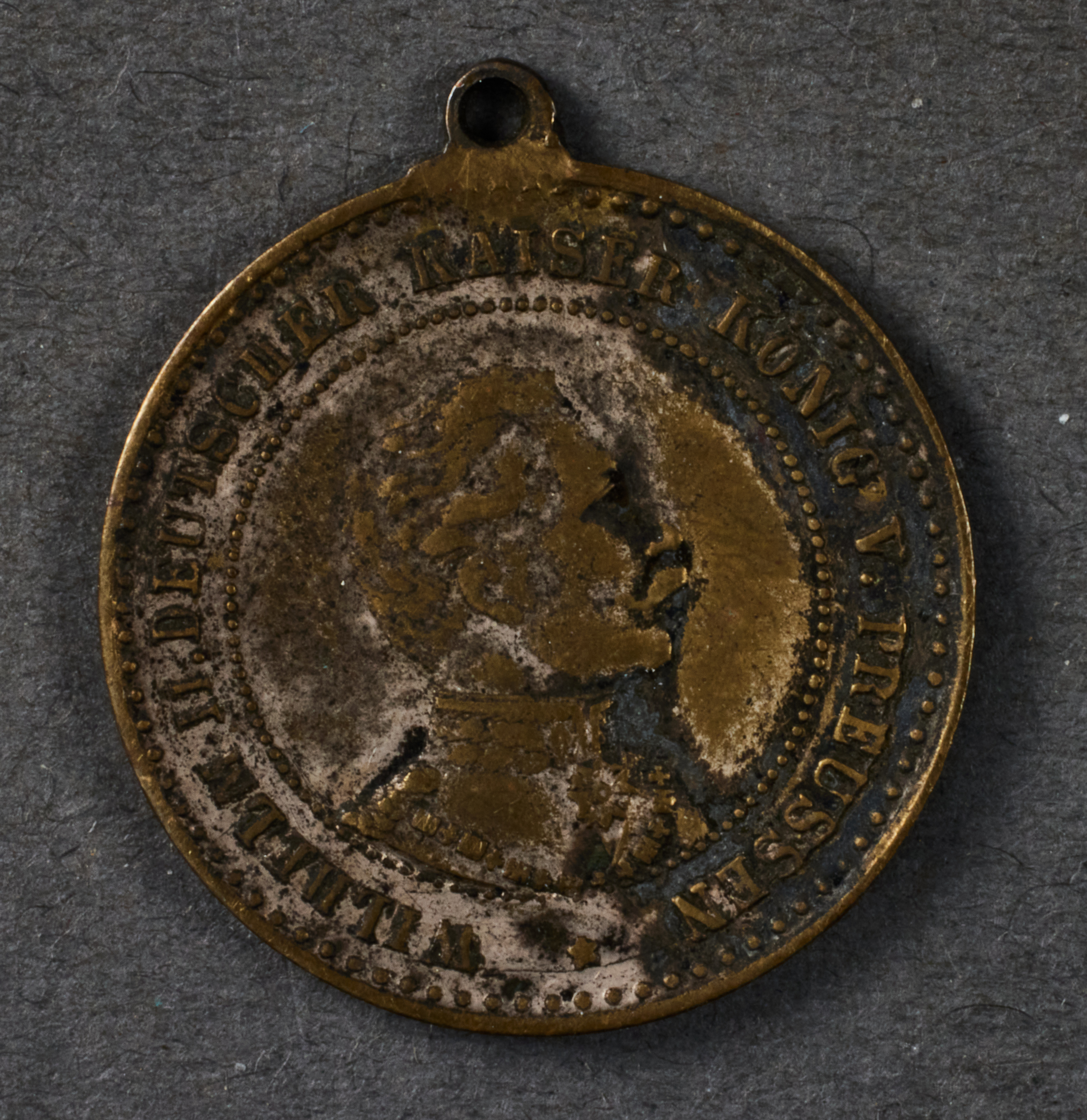Kaiser Wilhelm II Medallion #21285 