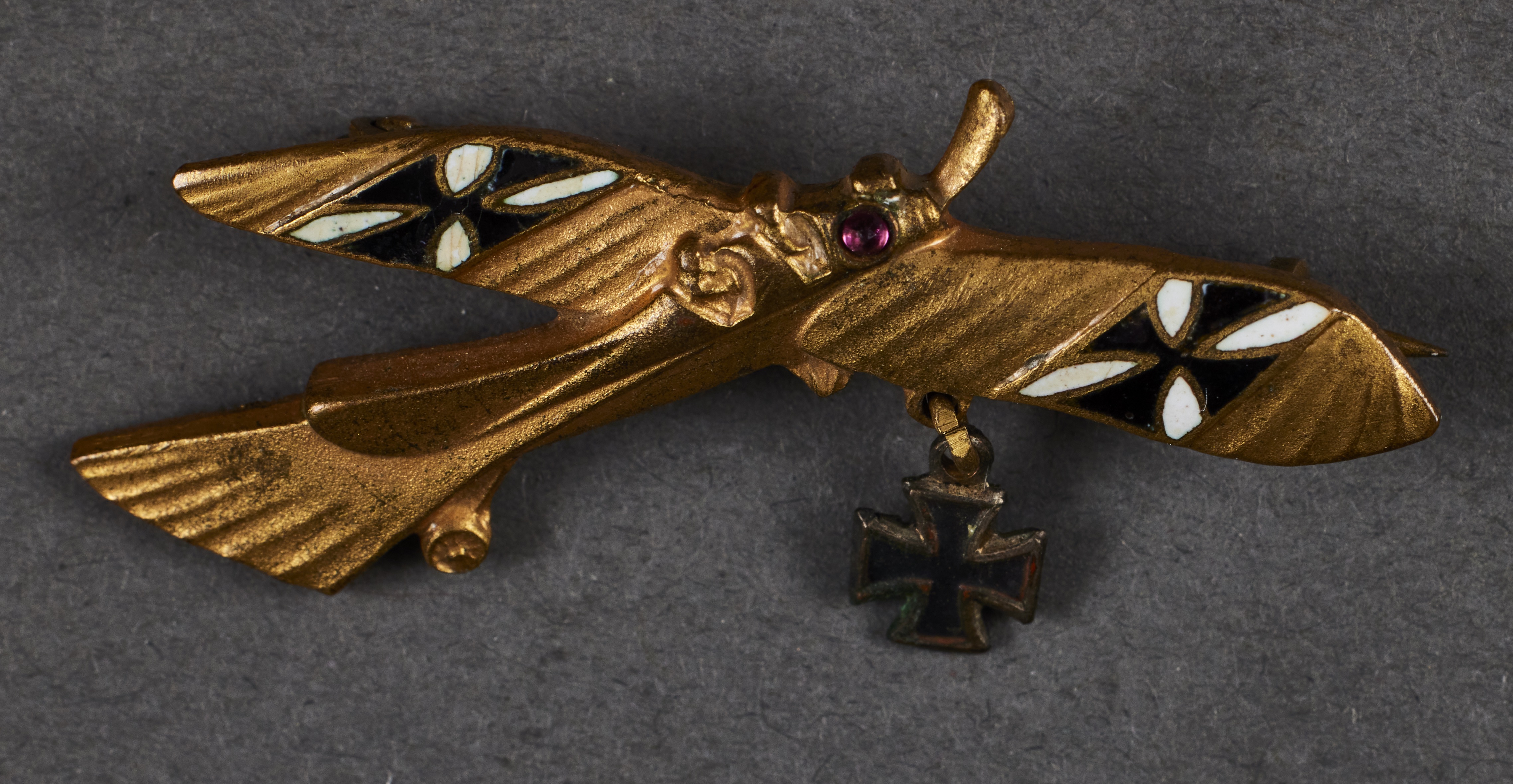 WWI Patriotic Flight Brooch #22068 