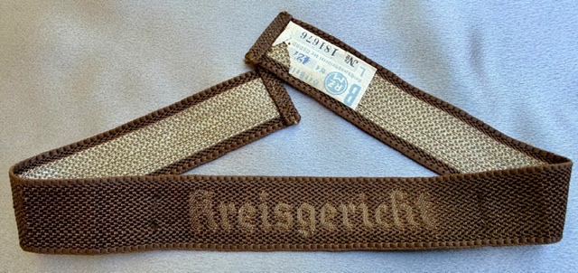 Kreisgericht Cuff Title #20080 