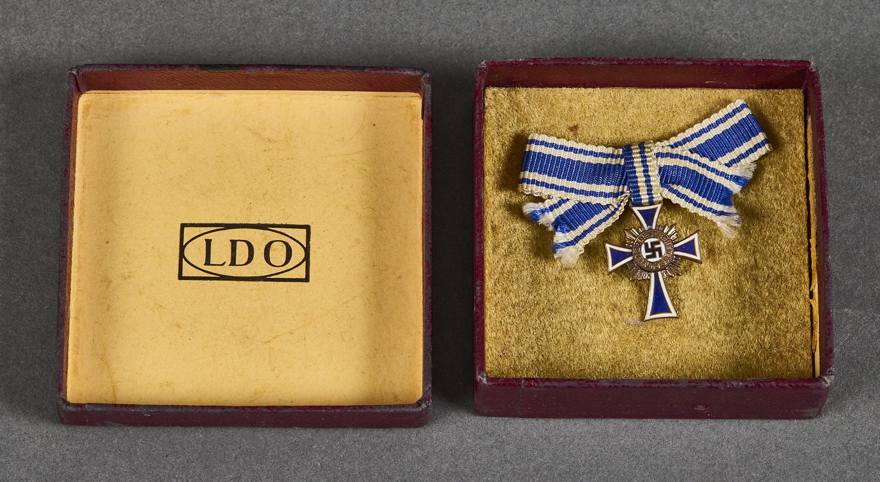 Miniature Bronze Mothers Cross Brooch #21792 