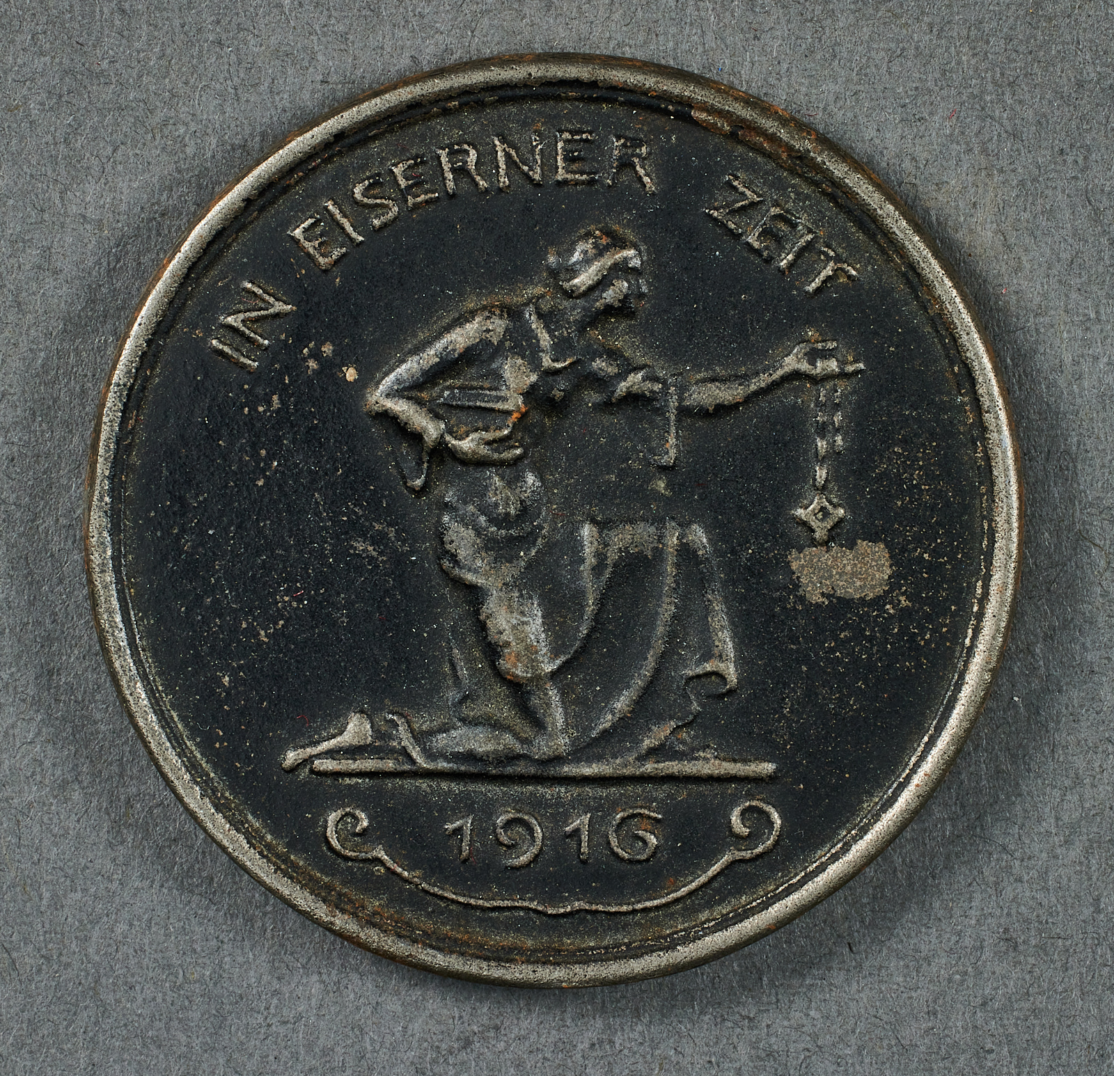 WWI Gold for Iron Medallion #21664 