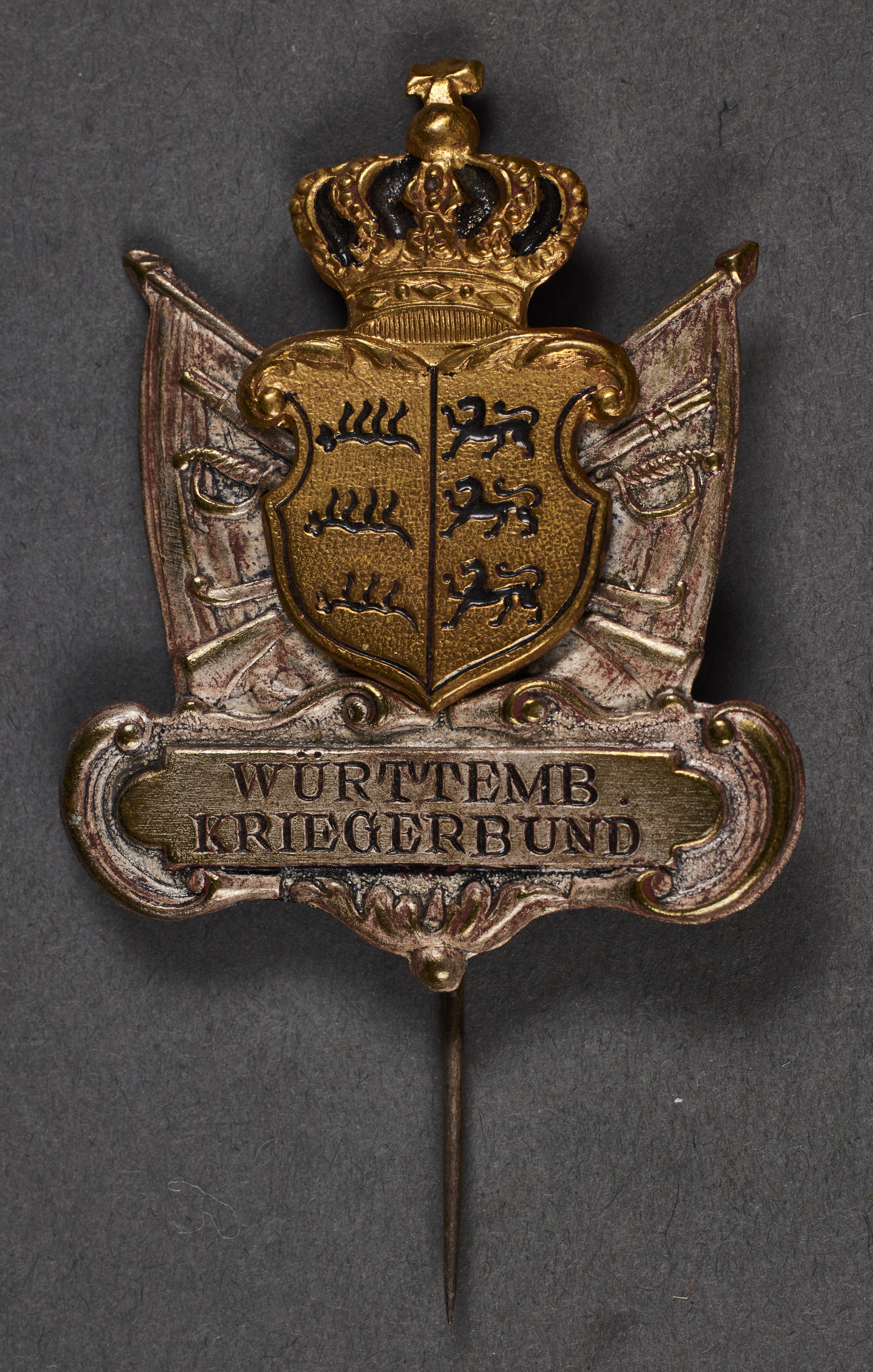 WWI Württemberg Veterans League Stickpin #22070 