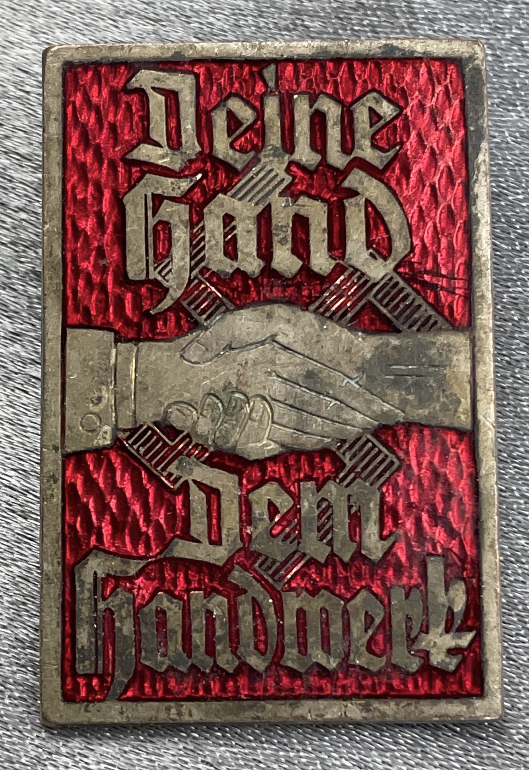 Deine Hand Dem Handwerk Tinnie #16246 