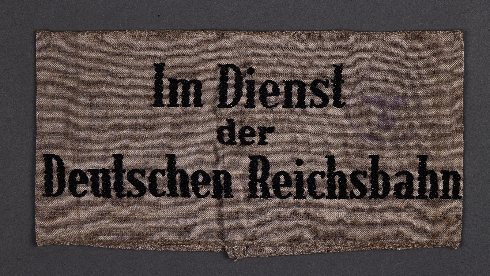 Im Dienst der Deutschen Reichsbahn Armband #20252 