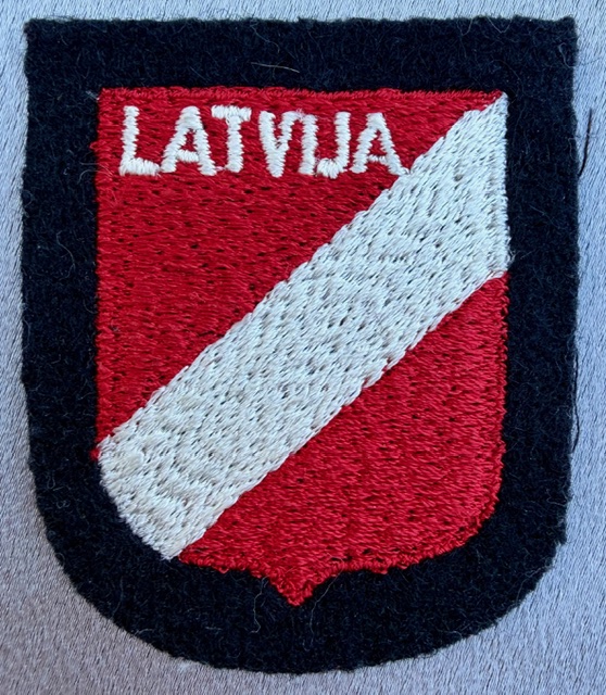 Latvia SS Volunteer Sleeve Shield #20201 