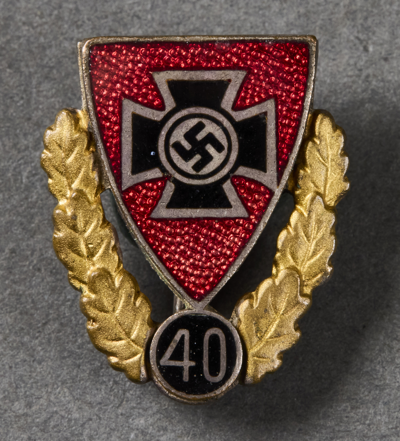DRKB 40 Year Badge #21763 