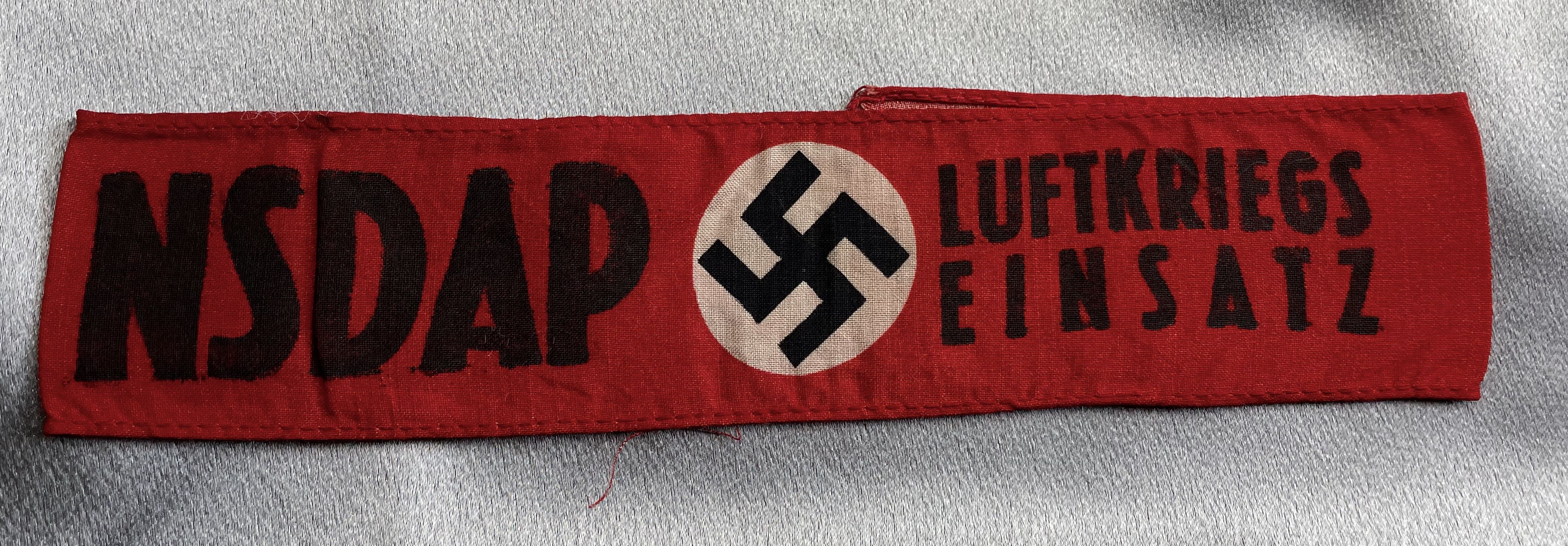 NSDAP Luftkriegs Einsatz Armband #15768 