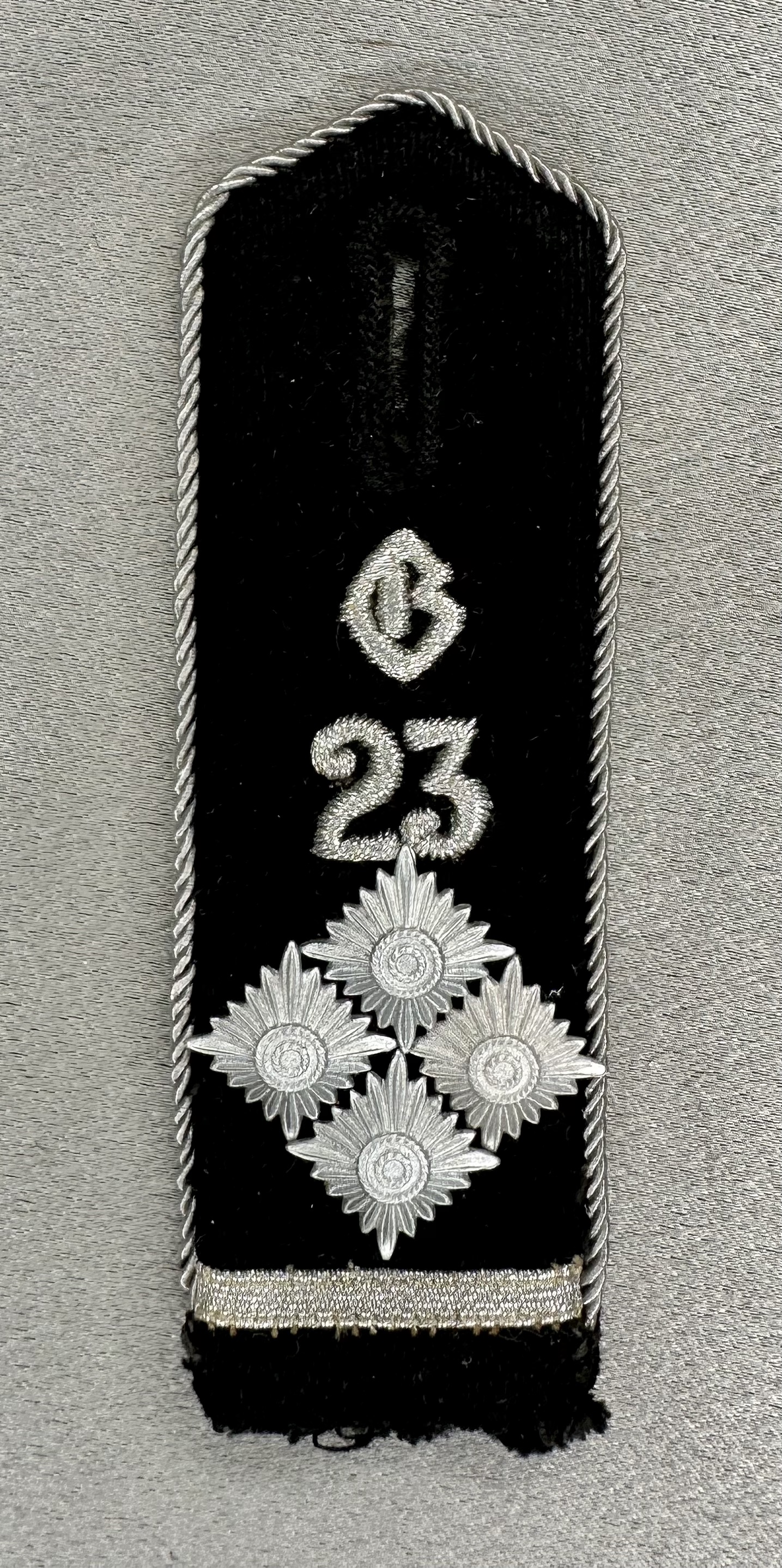 HJ Officer Shoulder Board #16810 