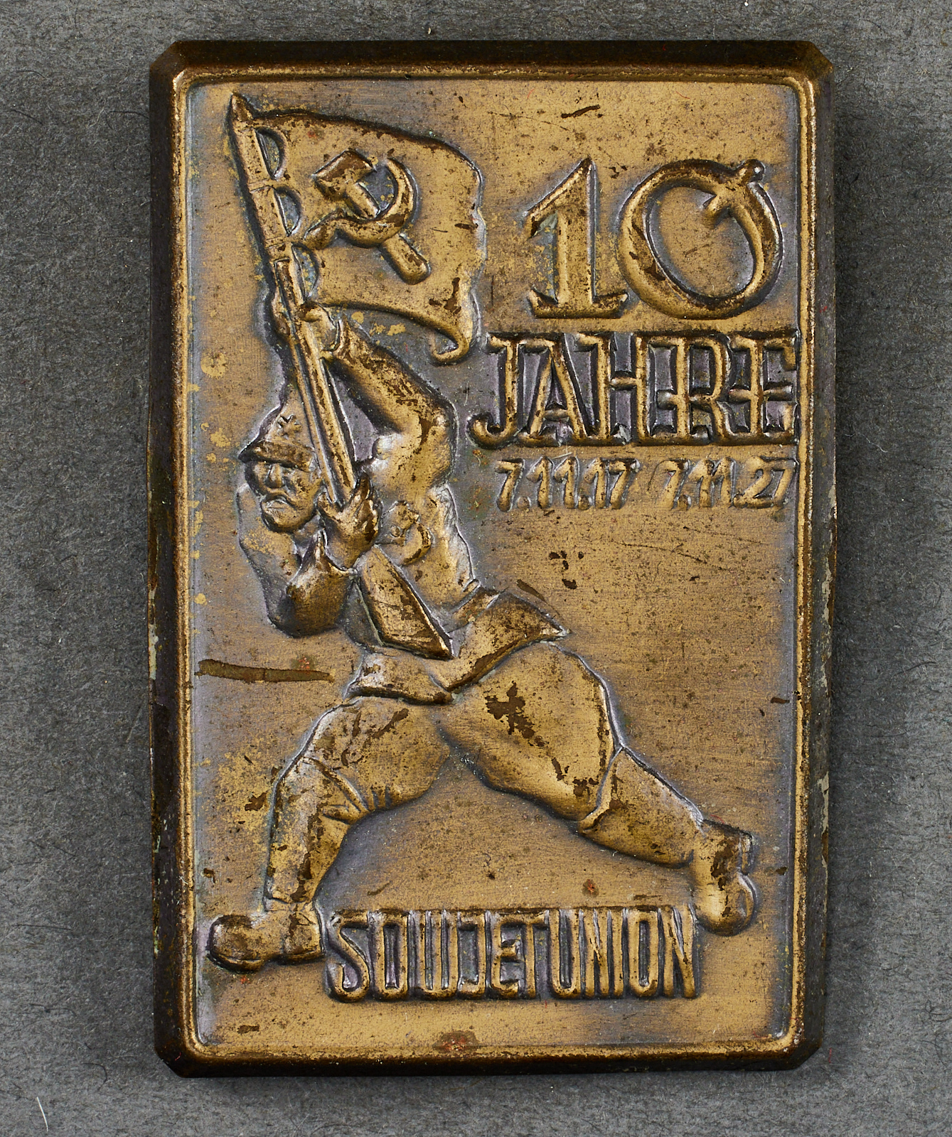 KPD 10 Jahre Sowjetunion Tinnie #20612 