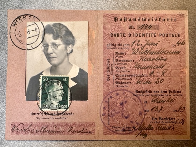 Postausweiskarte #16499 