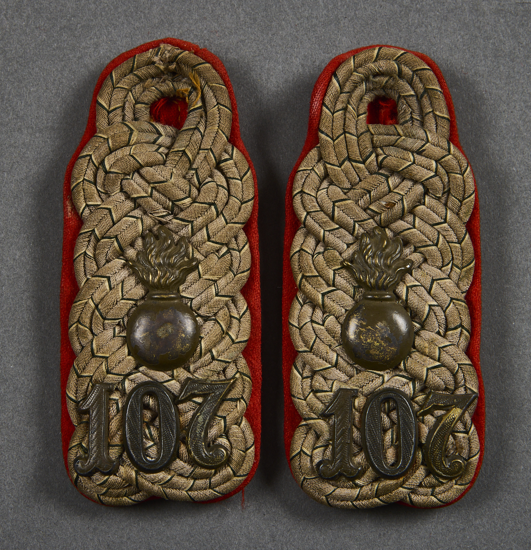 WWI Major Field Artillery Shoulder Boards #22100 