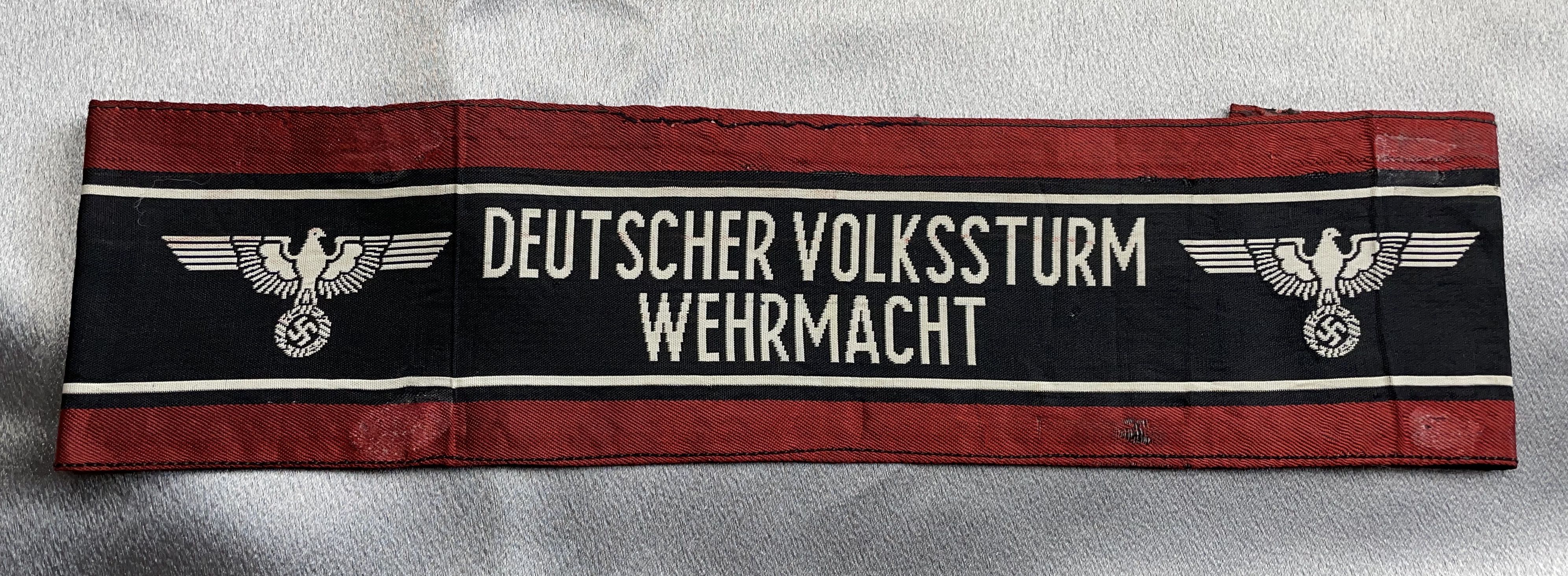 Deutscher Volkssturm Wehrmacht Armband #15770 
