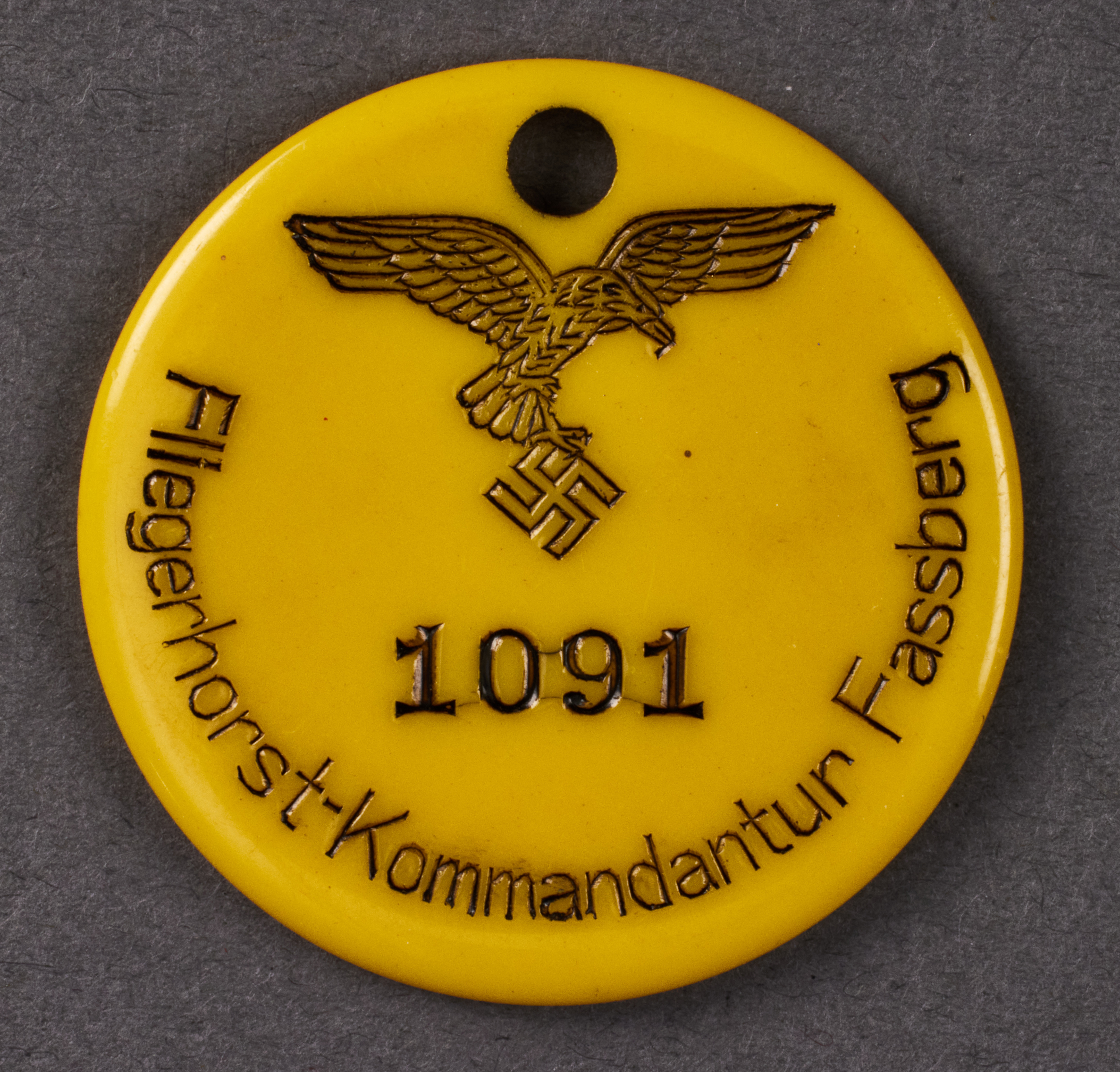 Luftwaffe Check Tag #21986 