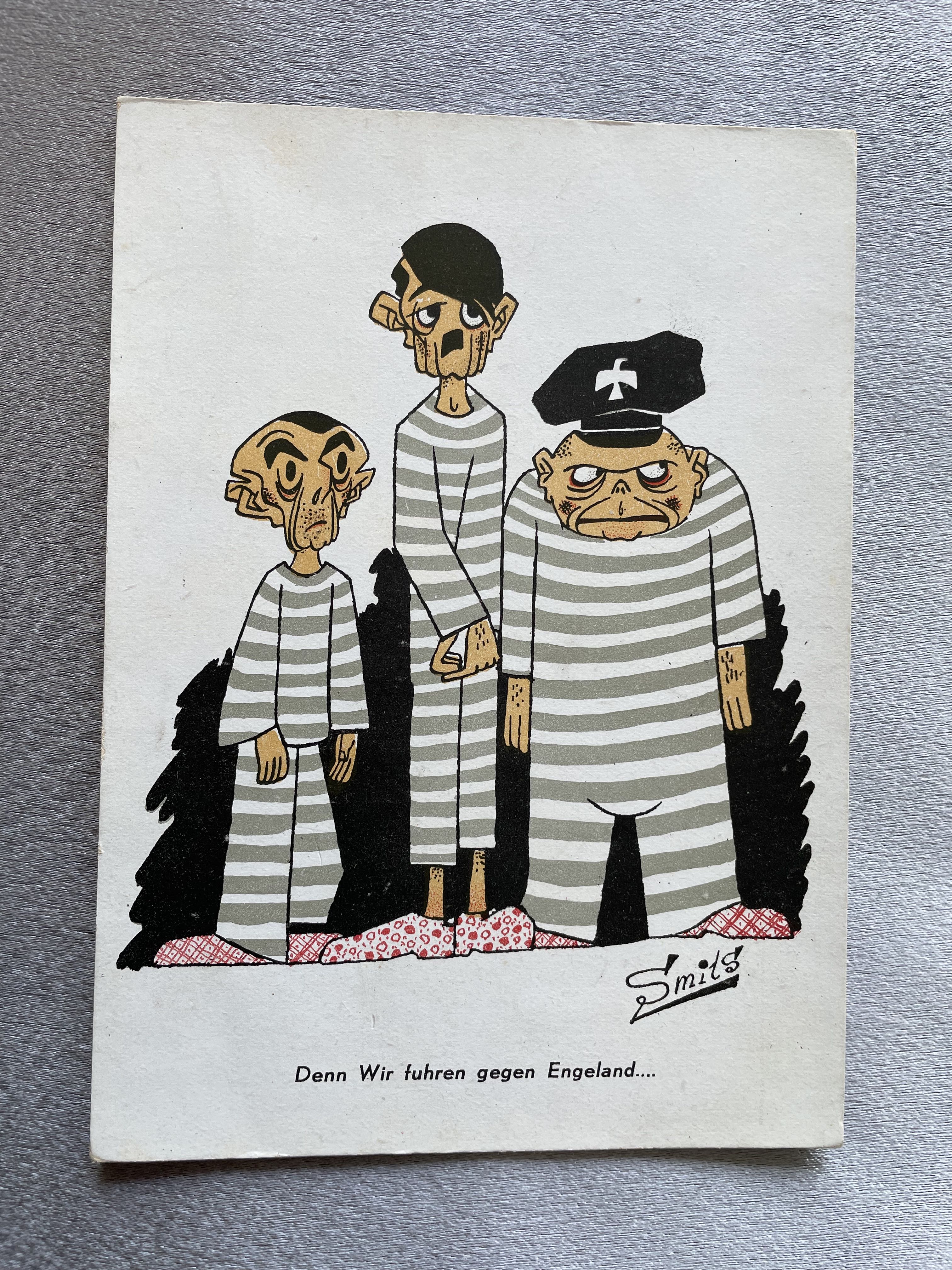 Allied Propaganda Postcard #14896 