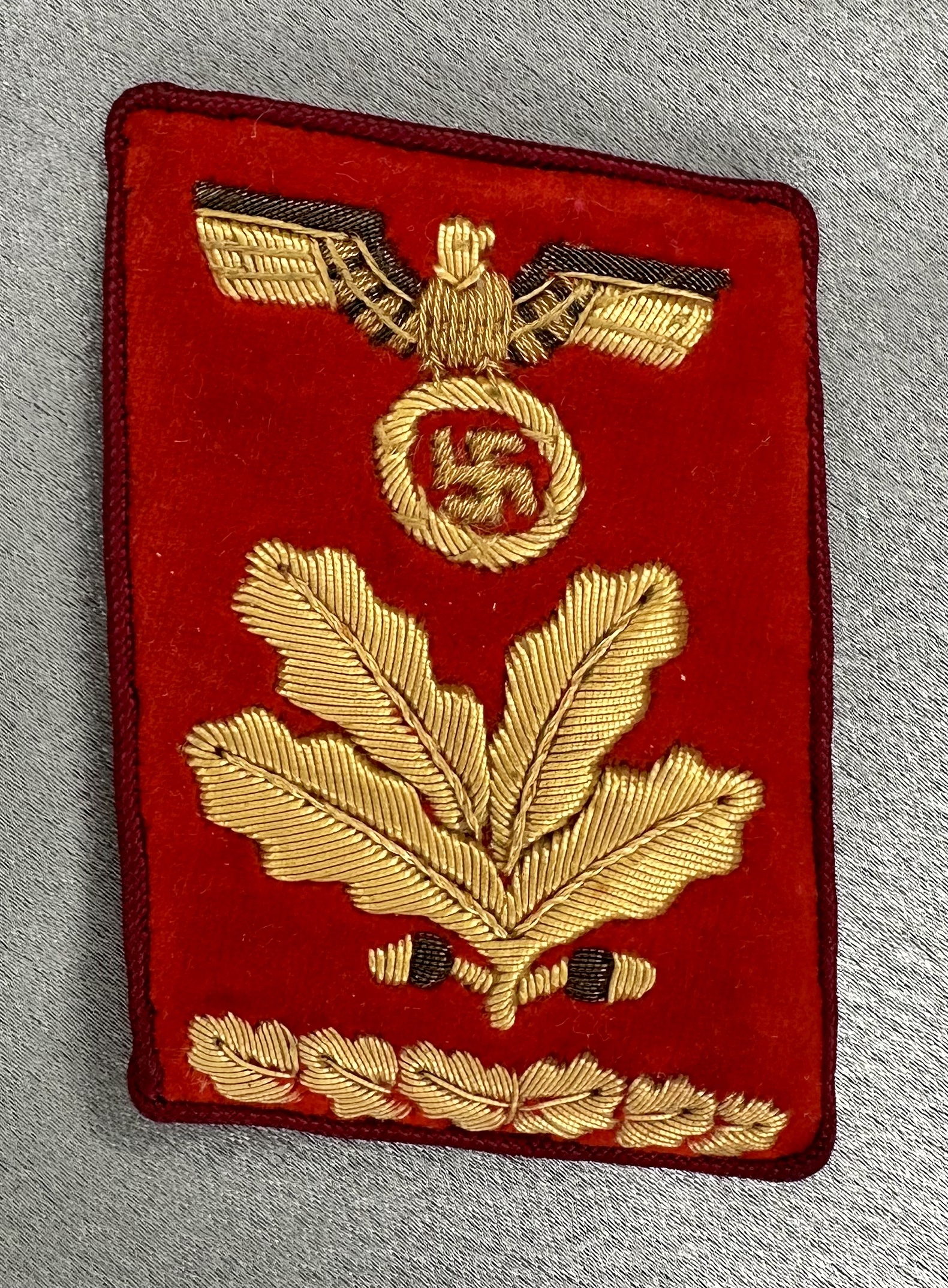 Gauleitung Oberbefehlsleiter Collar Tab #17310 