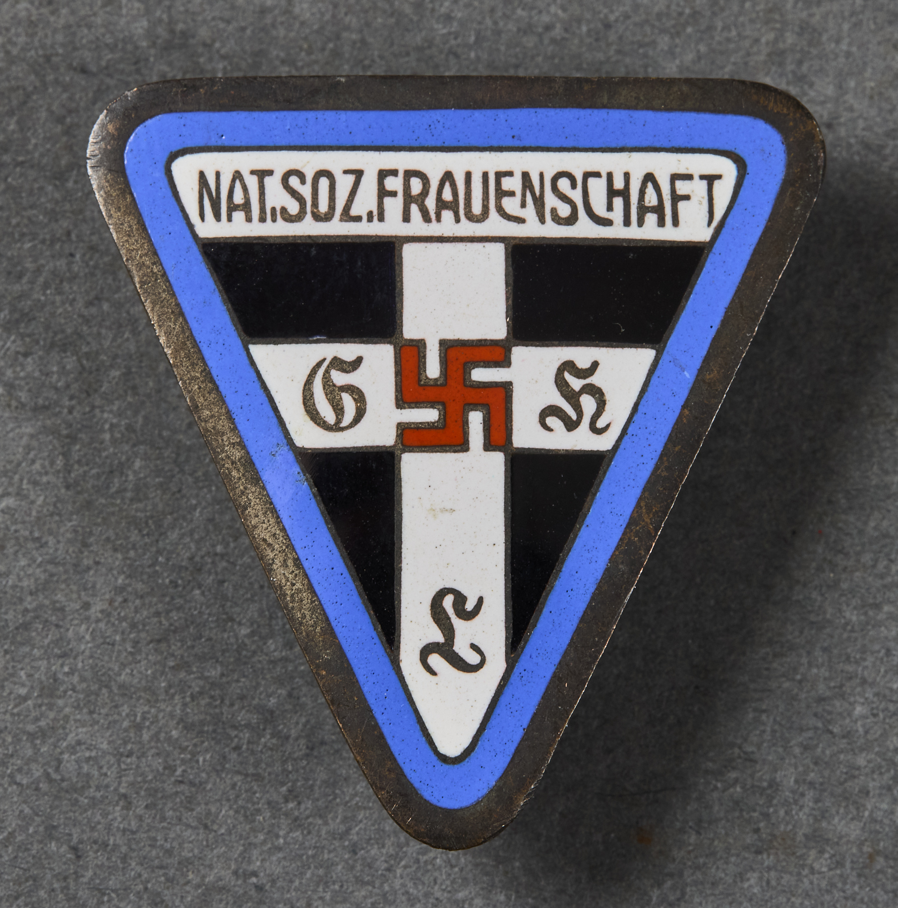 Ortsgruppe Nat. Soz. Frauenschaft Badge #21737 
