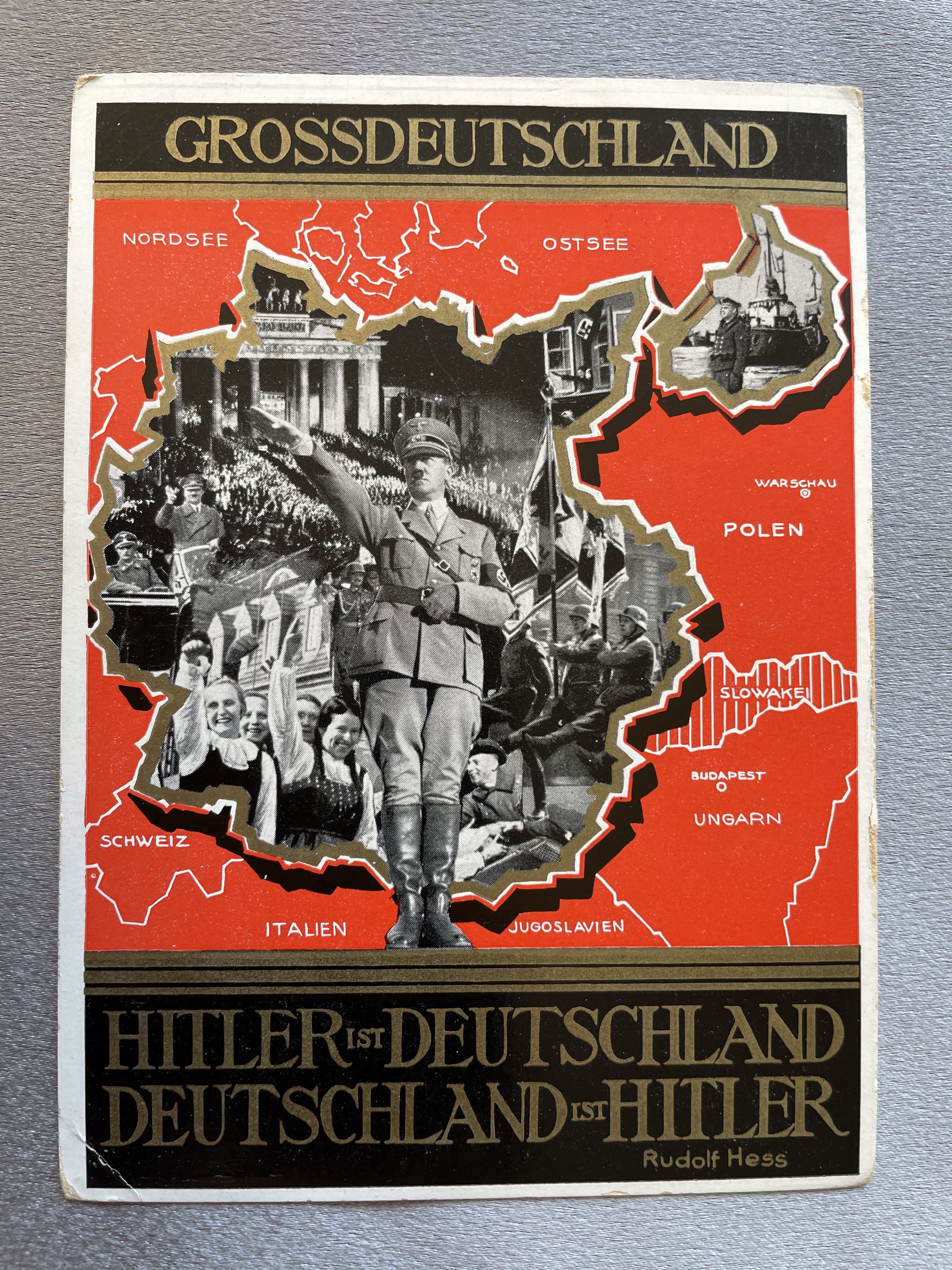 Hitler ist Deutschland Postcard #14958 