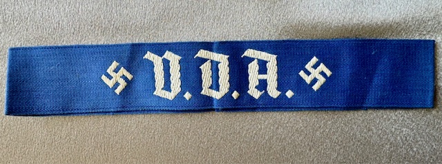 V.D.A. Cuff Title #18064 