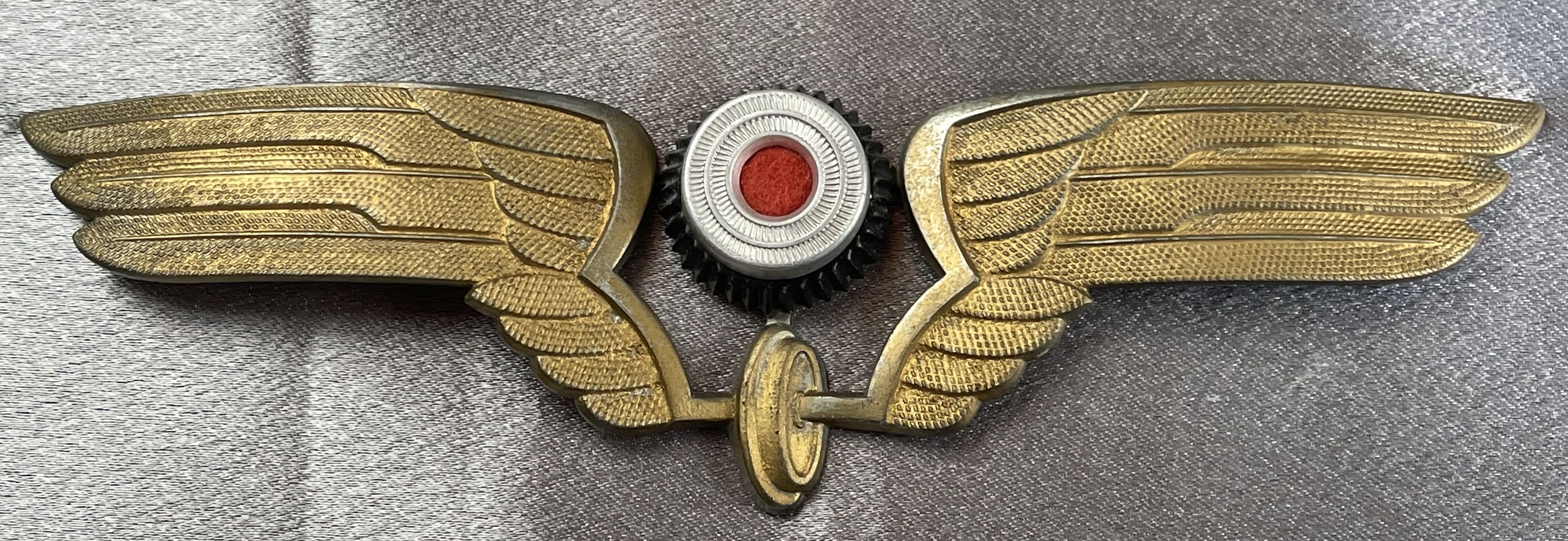 Reichsbahn Visor Cap Wreath and Cockade #15318 