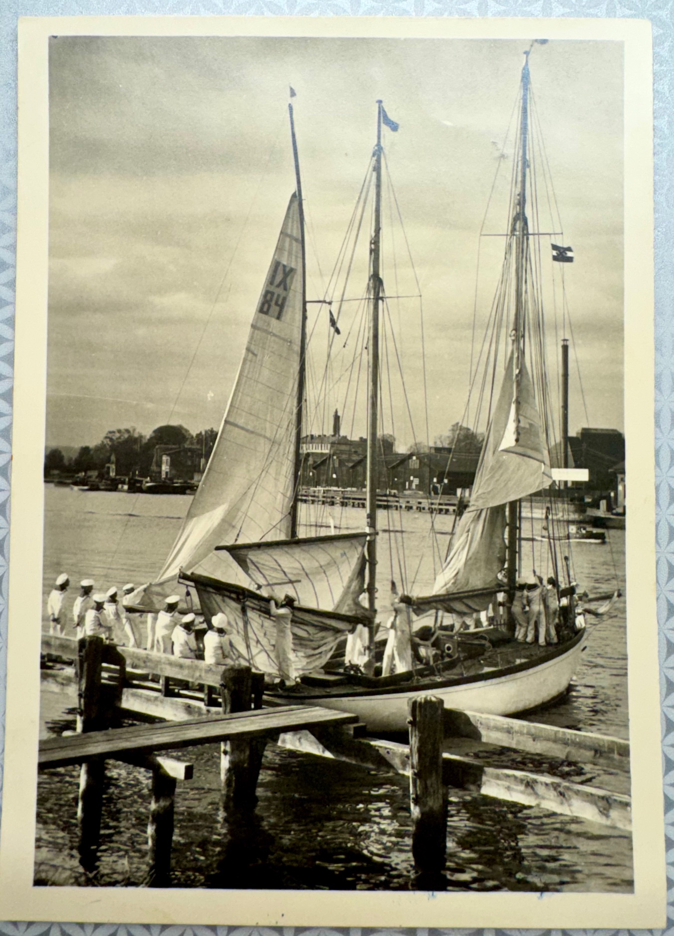 Marine Hitler Jugend Postcard #17499 