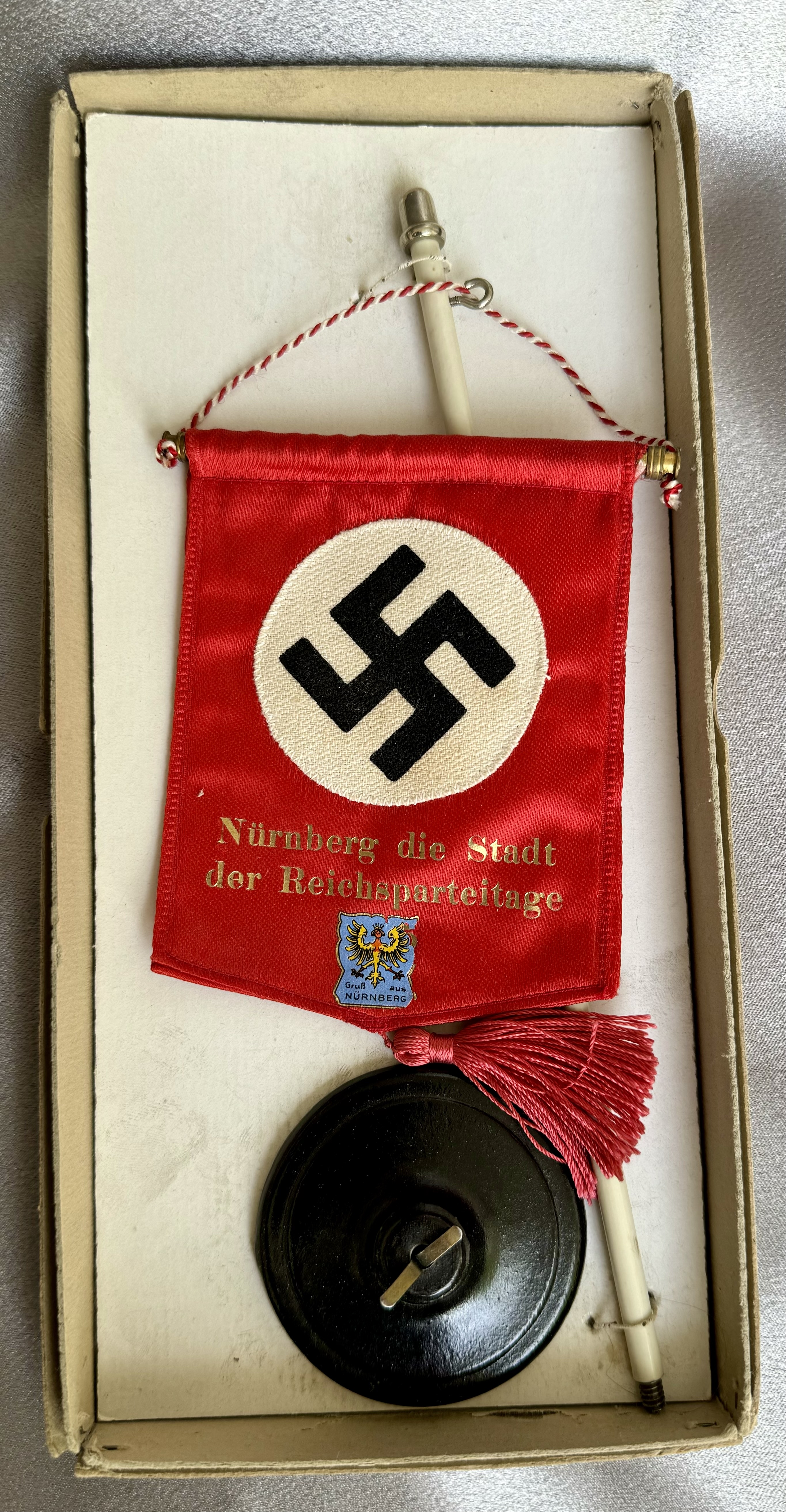 Nuremberg Reichsparteitage Table Pennant #17388 