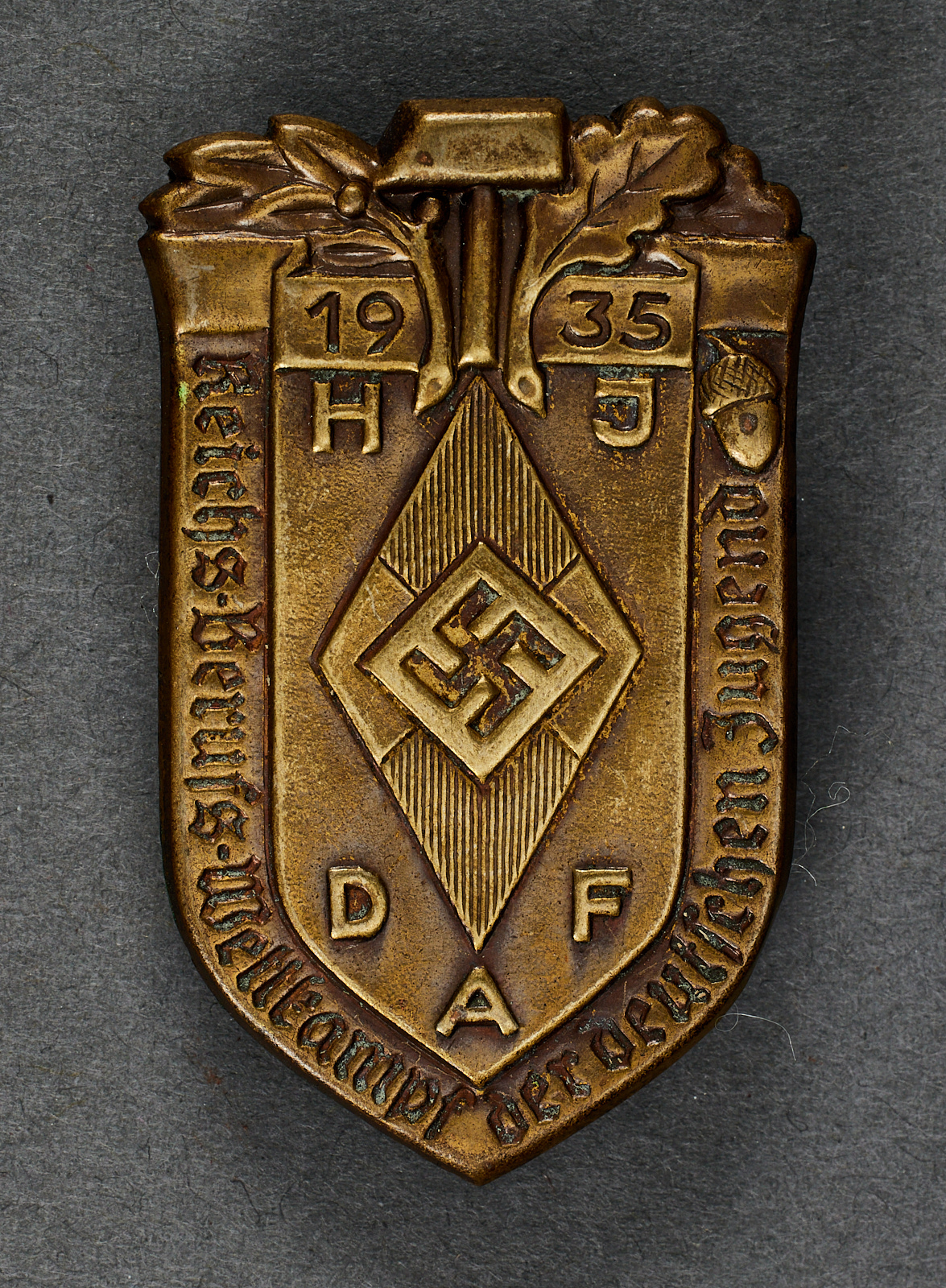HJ DAF National Vocational Competition Badge #21215 